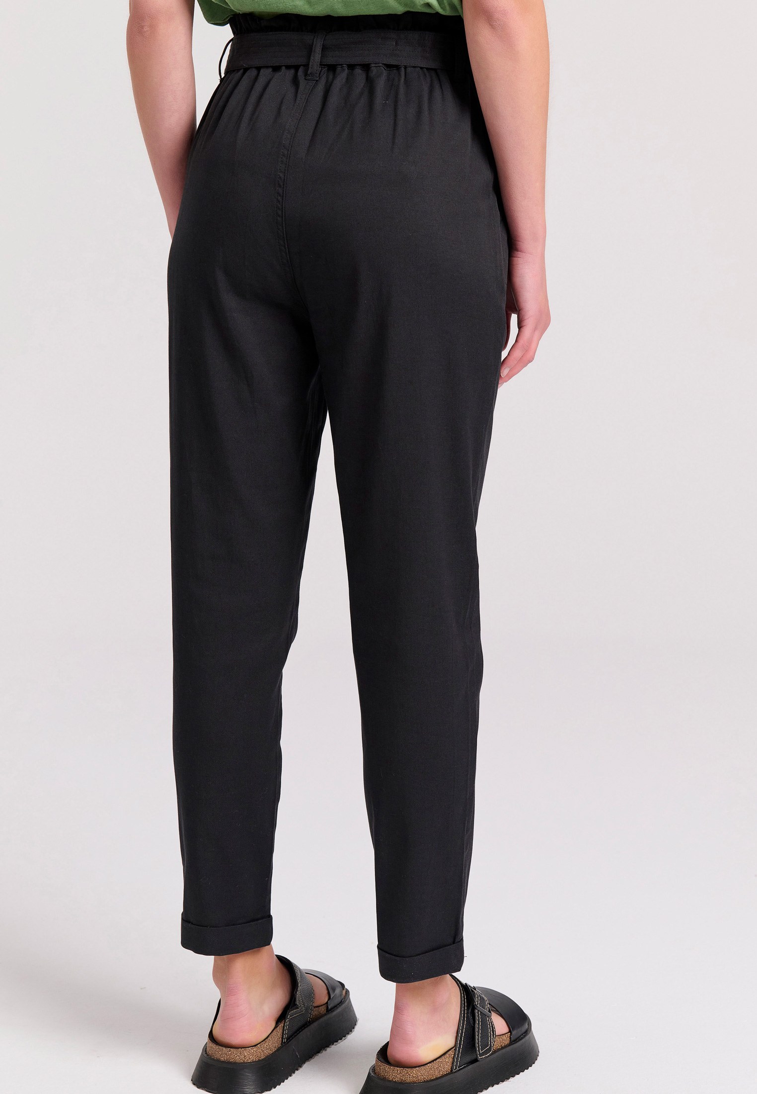 Women's Trousers Funky Buddha Black