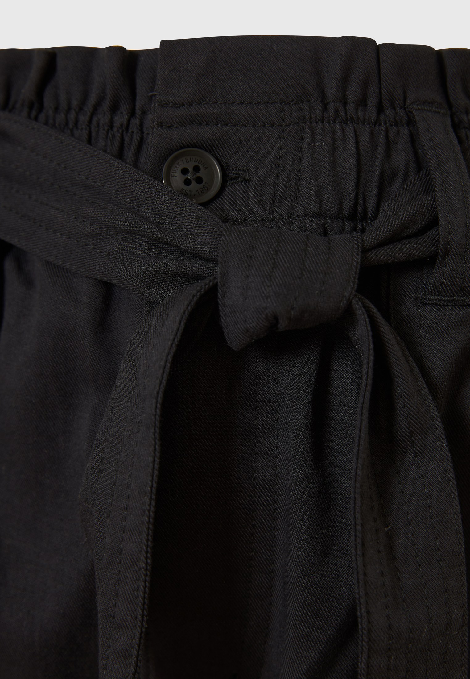 Women's Trousers Funky Buddha Black