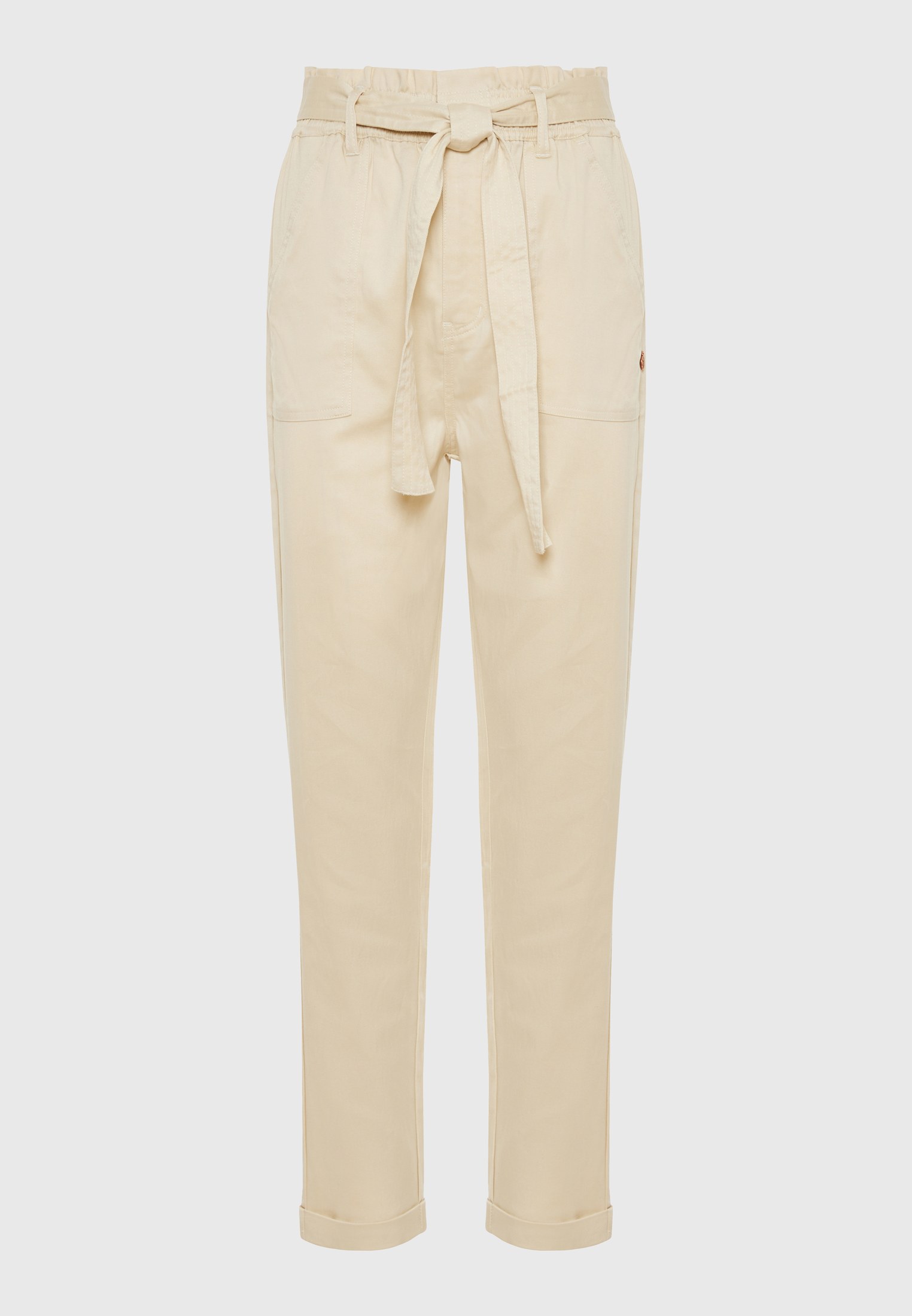 Women's Trousers Funky Buddha White