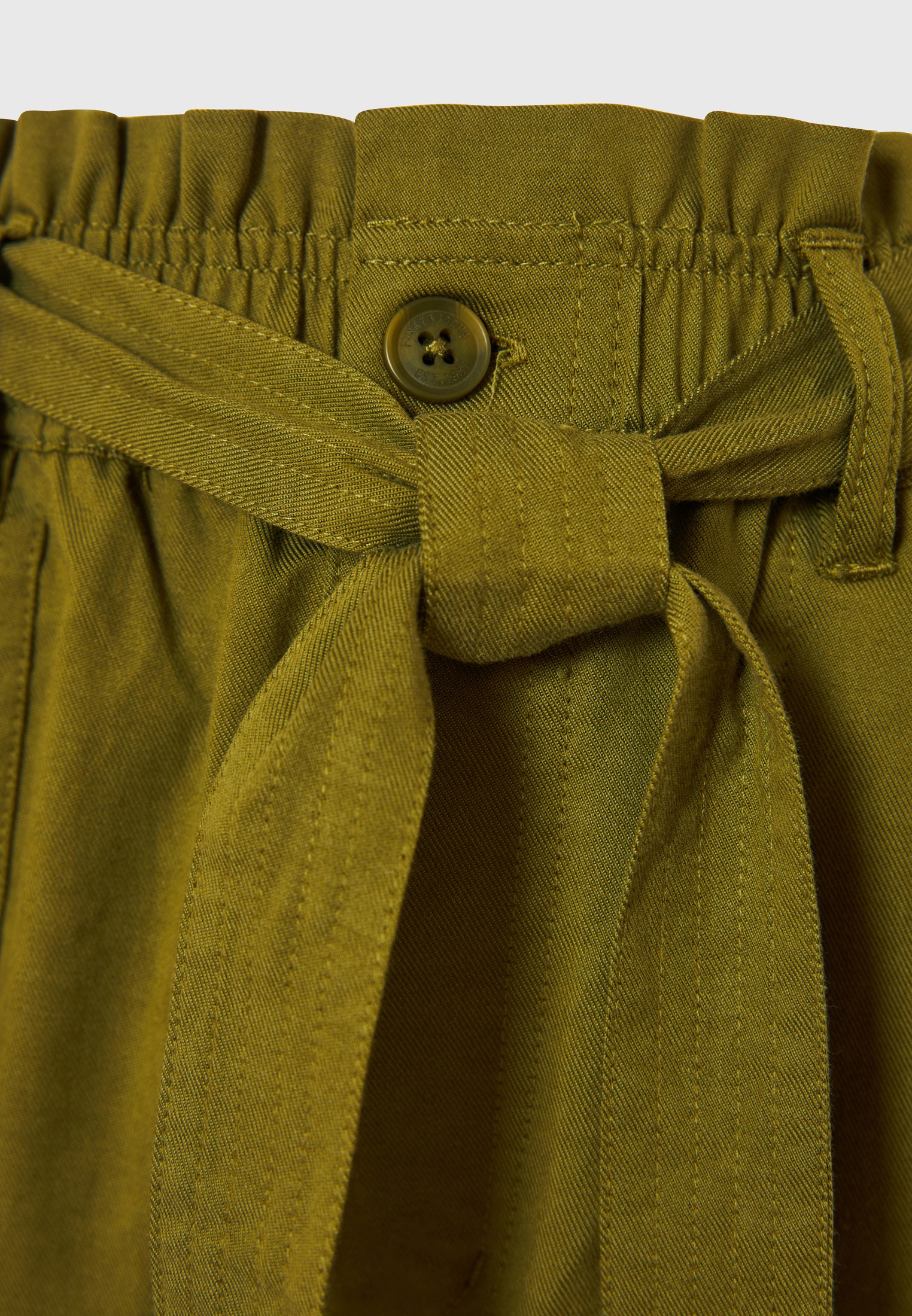 Women's Trousers Funky Buddha Olive