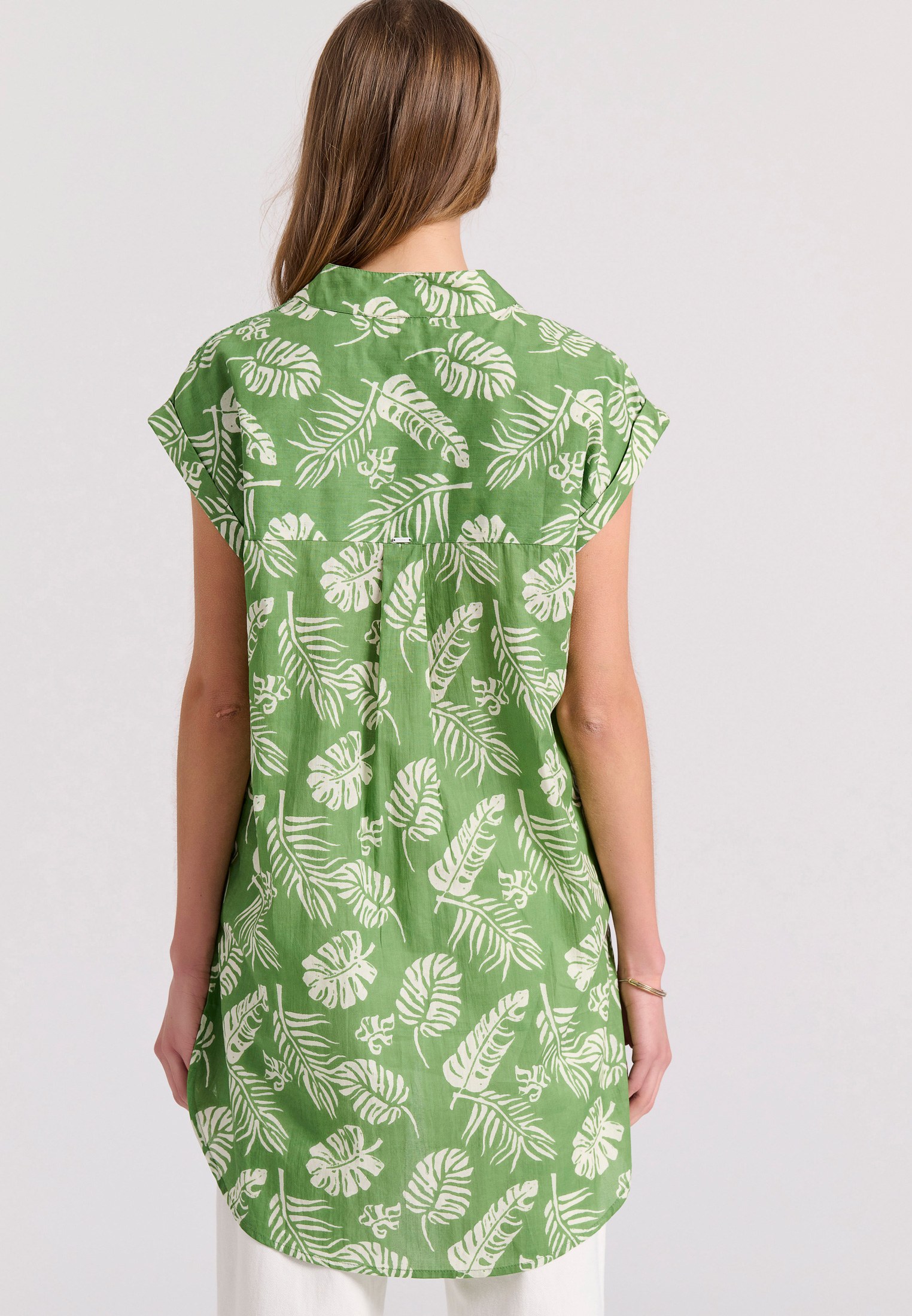 Women's Shirts Funky Buddha Green