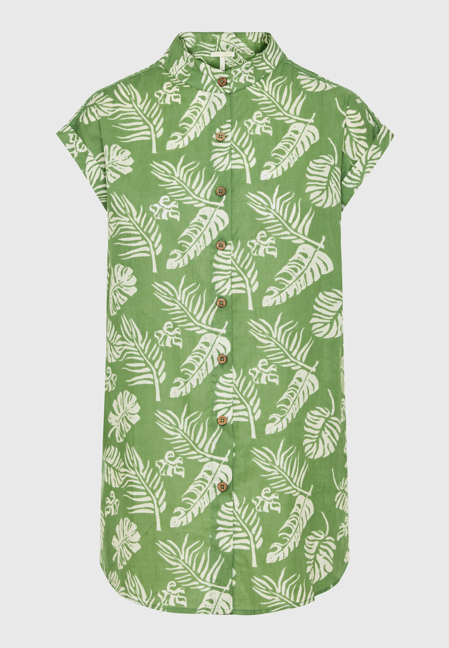 Women's Shirts Funky Buddha Green