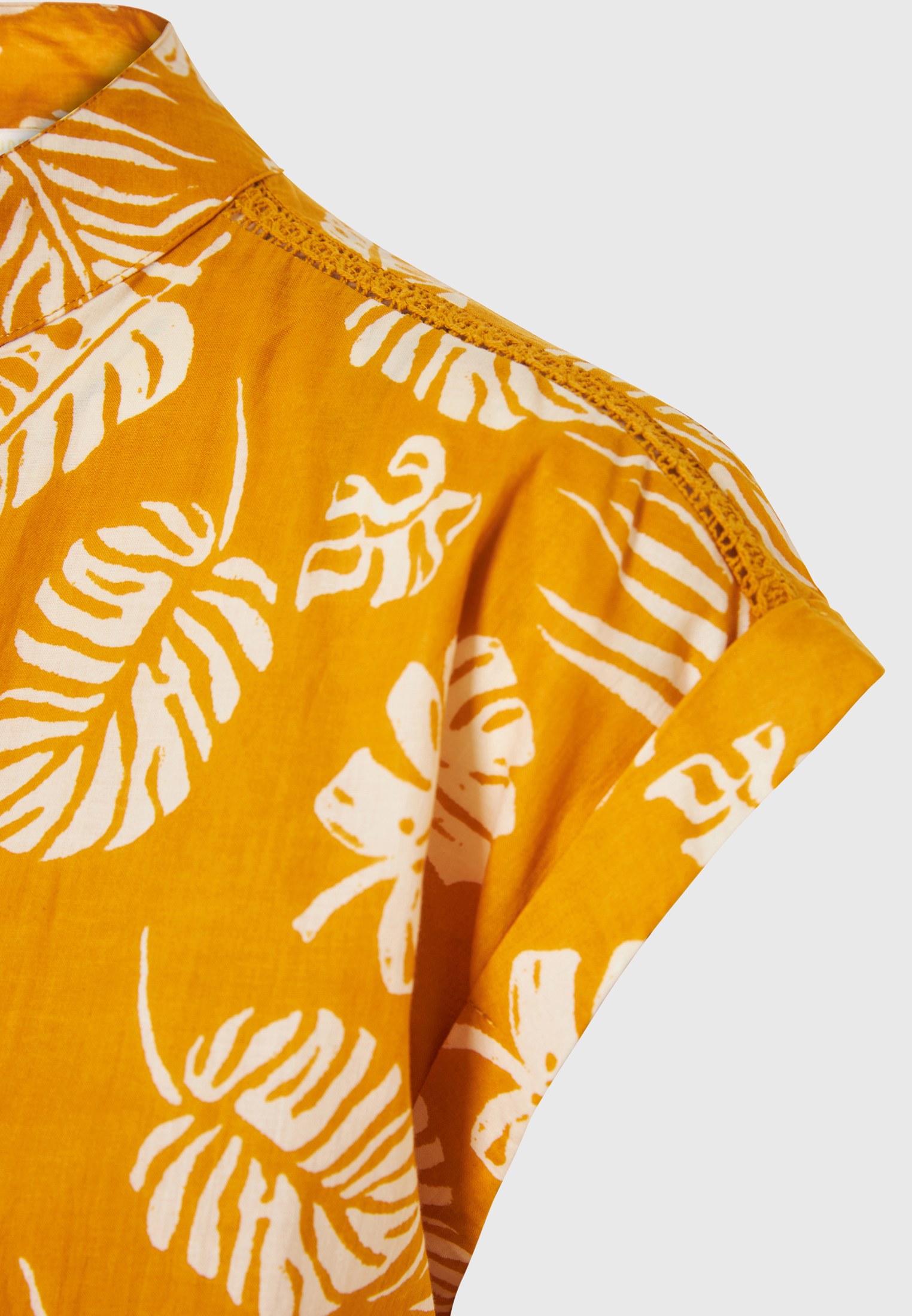 Women's Shirts Funky Buddha Yellow