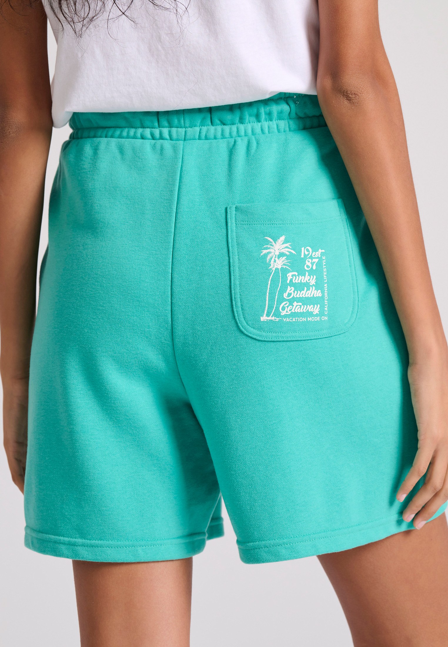 Women's Shorts Funky Buddha Blue