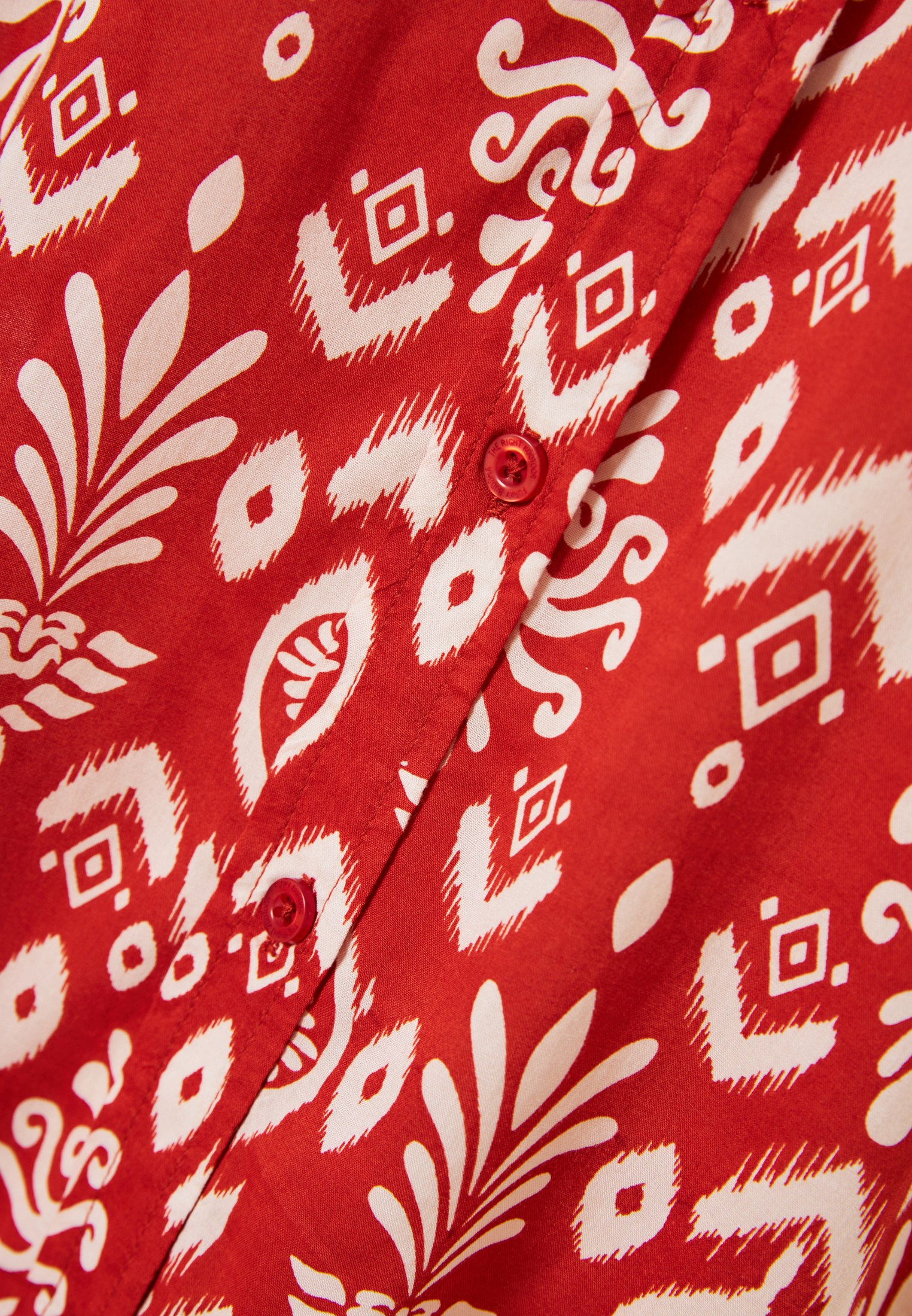 Women's Shirts Funky Buddha Red