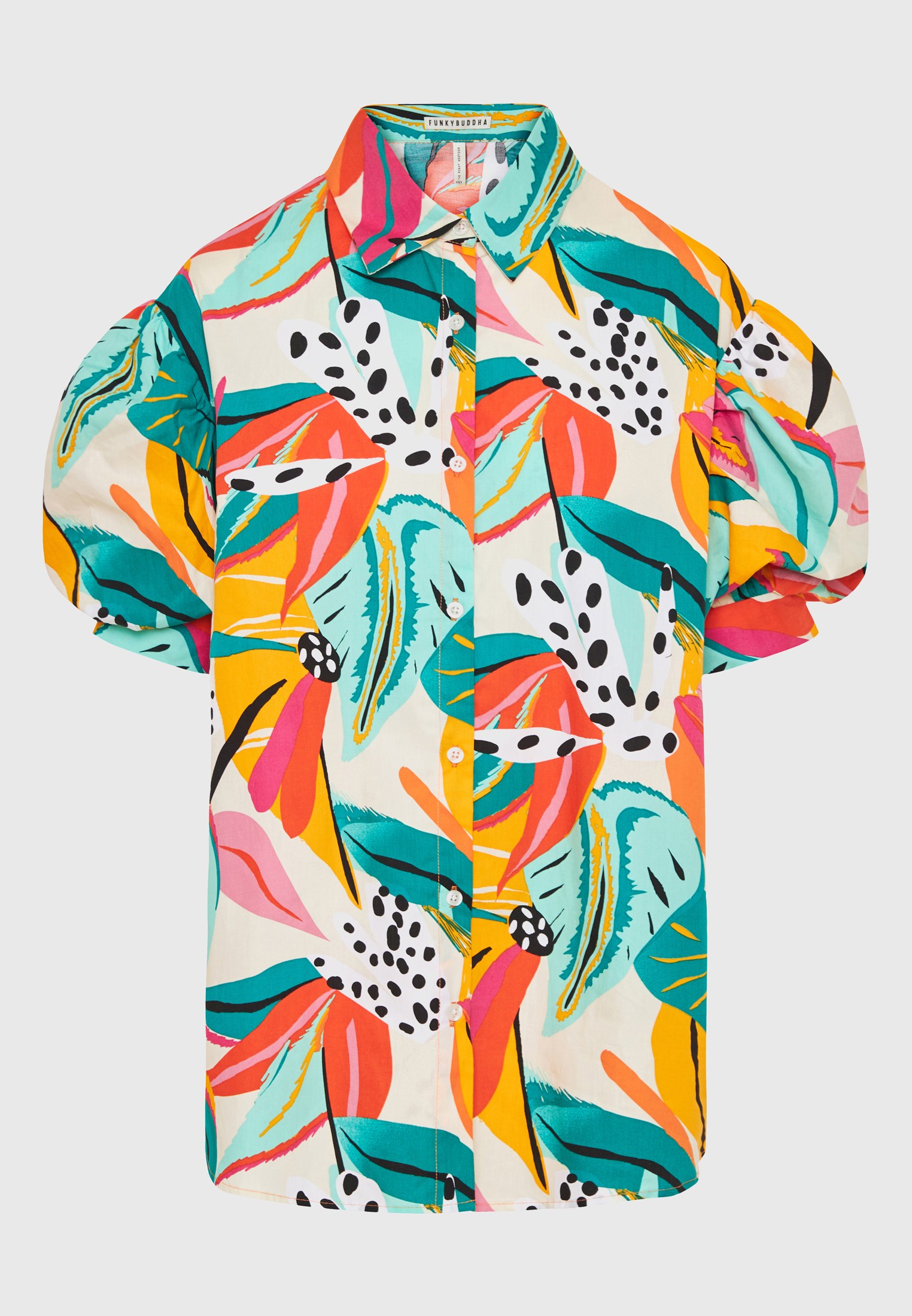 Women's Shirts Funky Buddha Multicolor