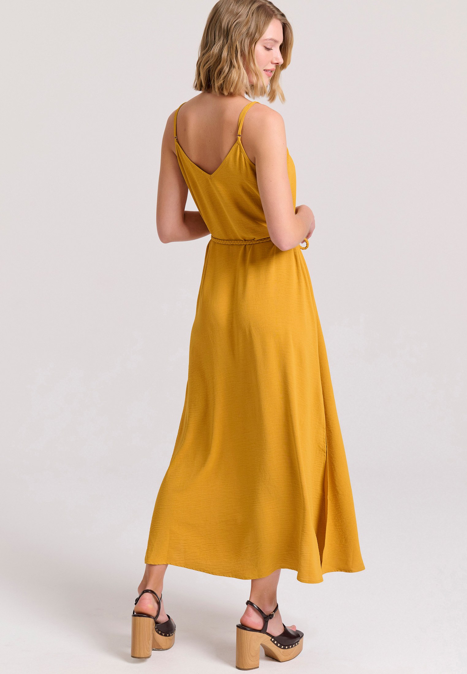 Women's Dresses Funky Buddha Yellow