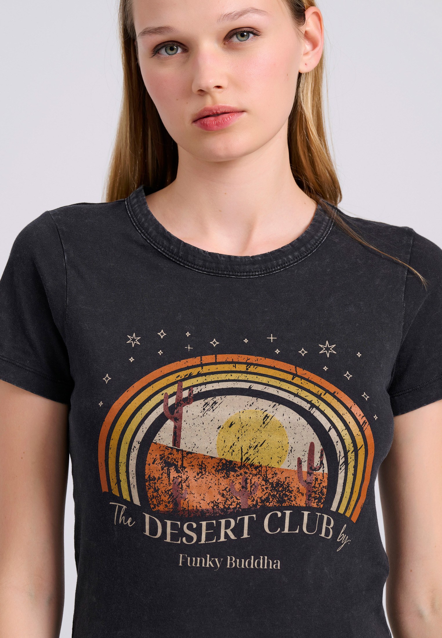 Women's Shirts Funky Buddha Black