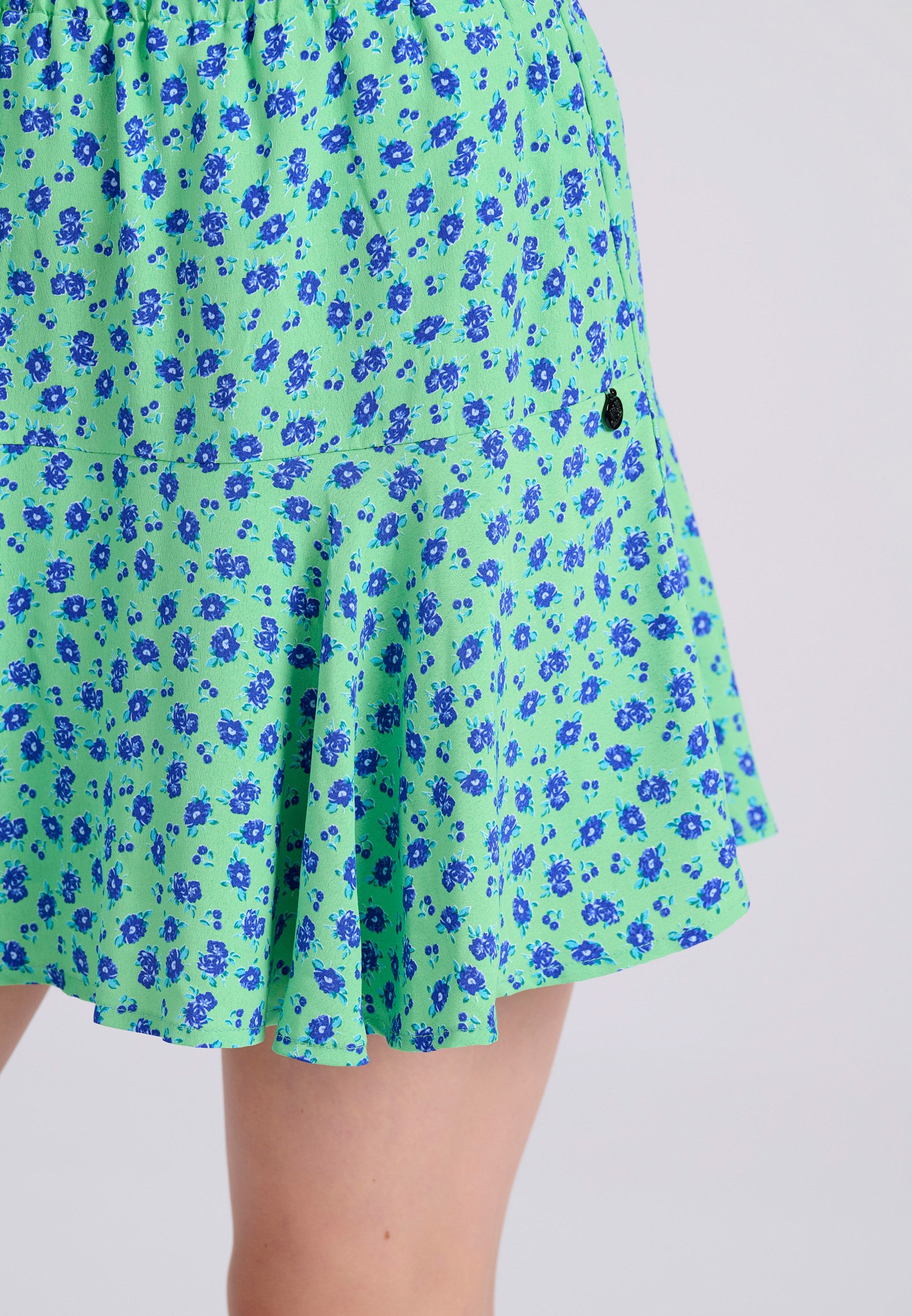 Women's Mini Skirts Funky Buddha Green