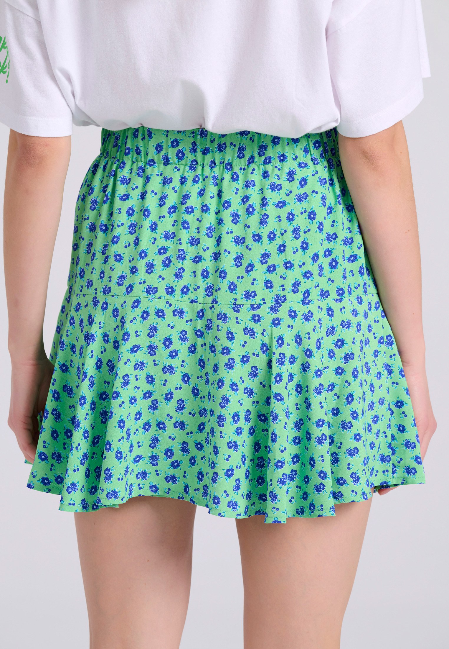 Women's Mini Skirts Funky Buddha Green