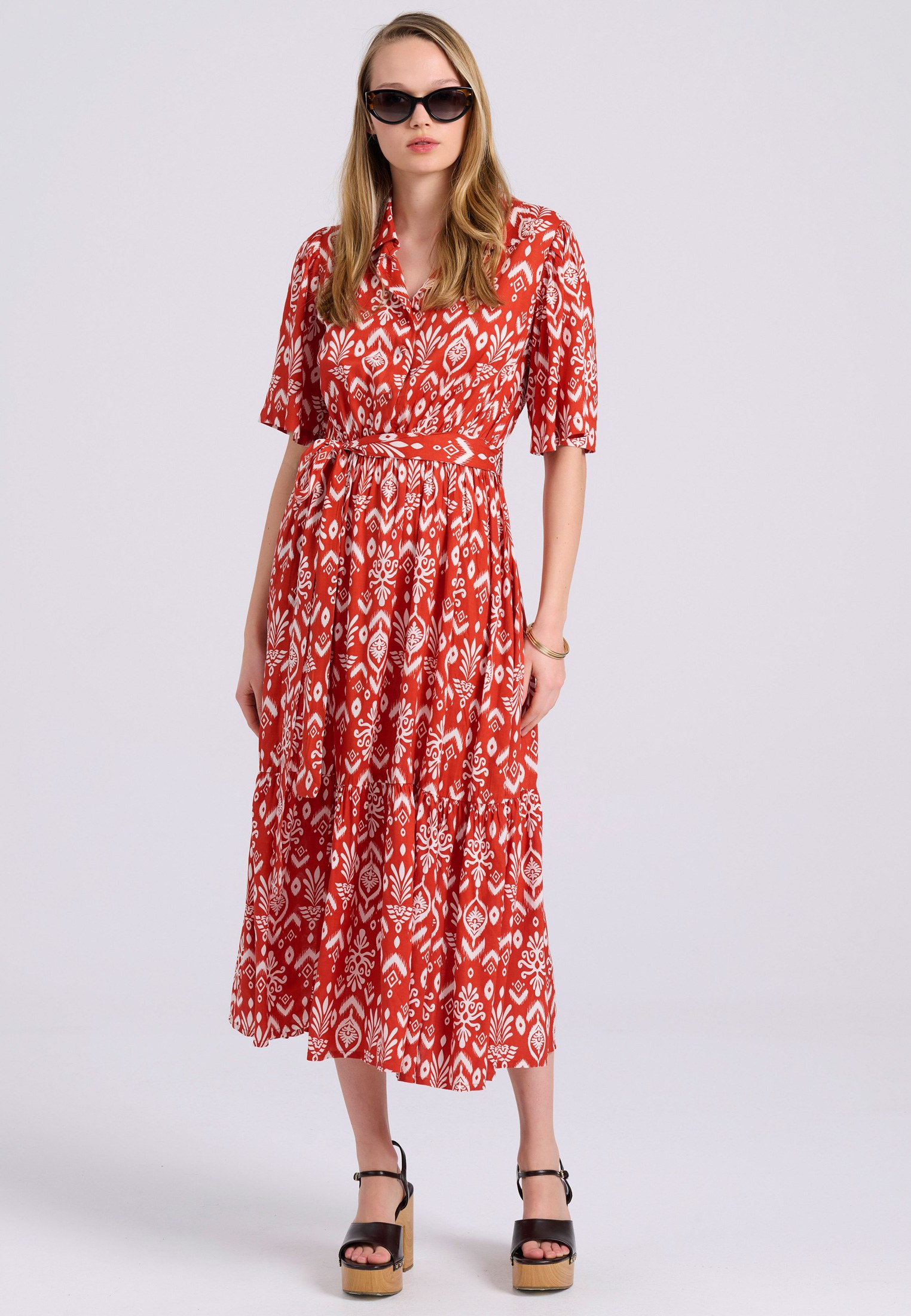 Women's Dresses Funky Buddha Red