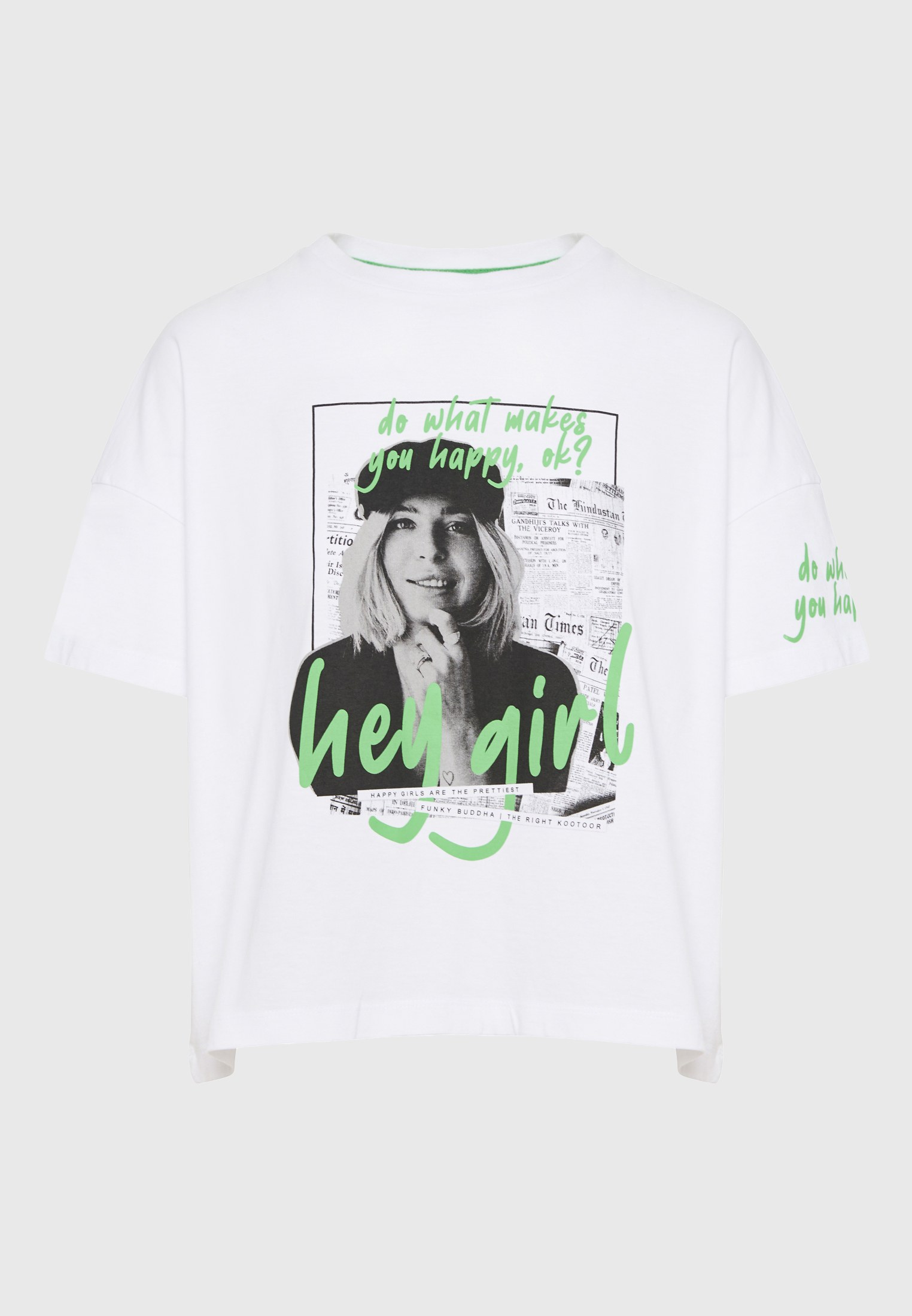 Women's Shirts Funky Buddha White