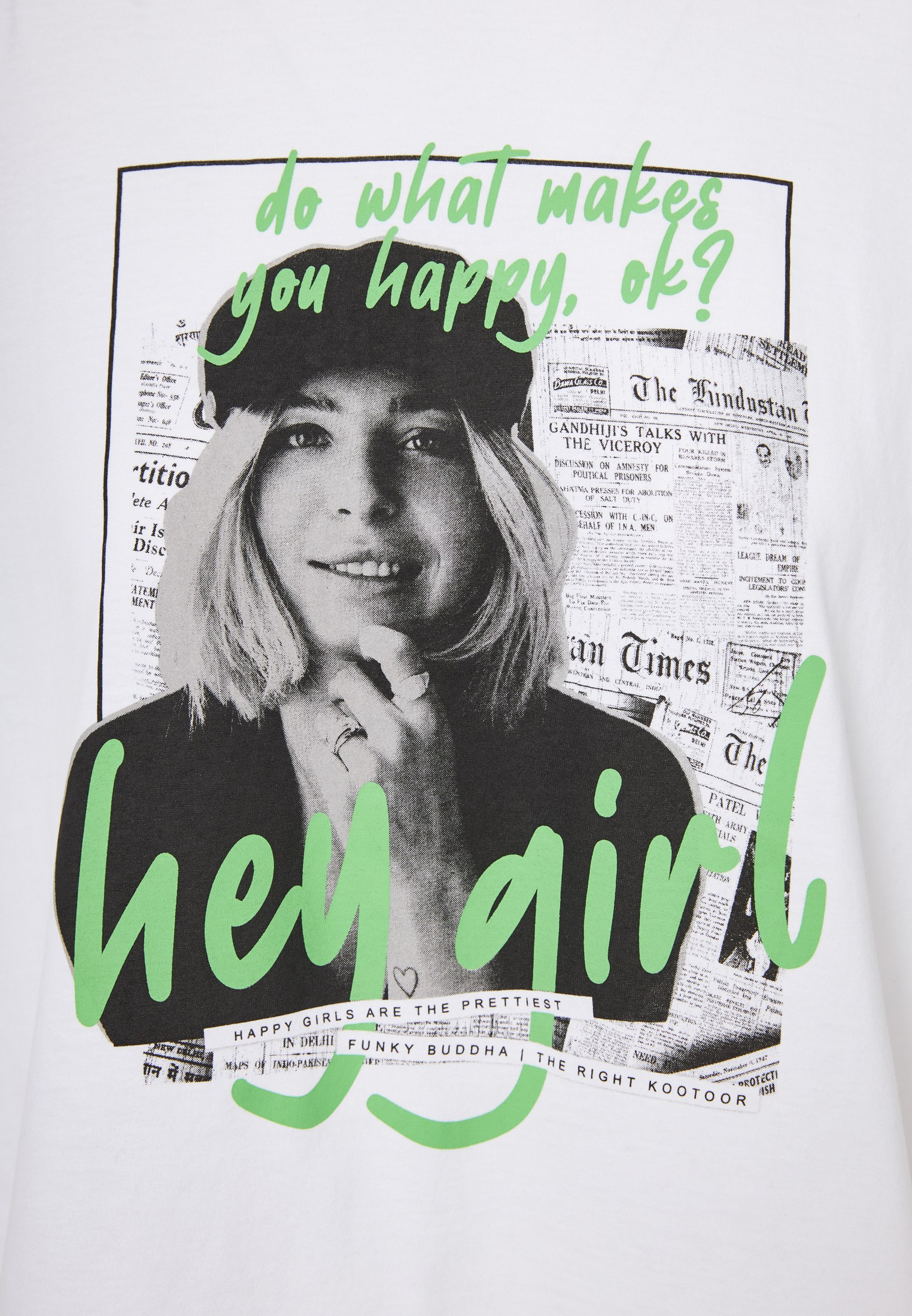 Women's Shirts Funky Buddha White