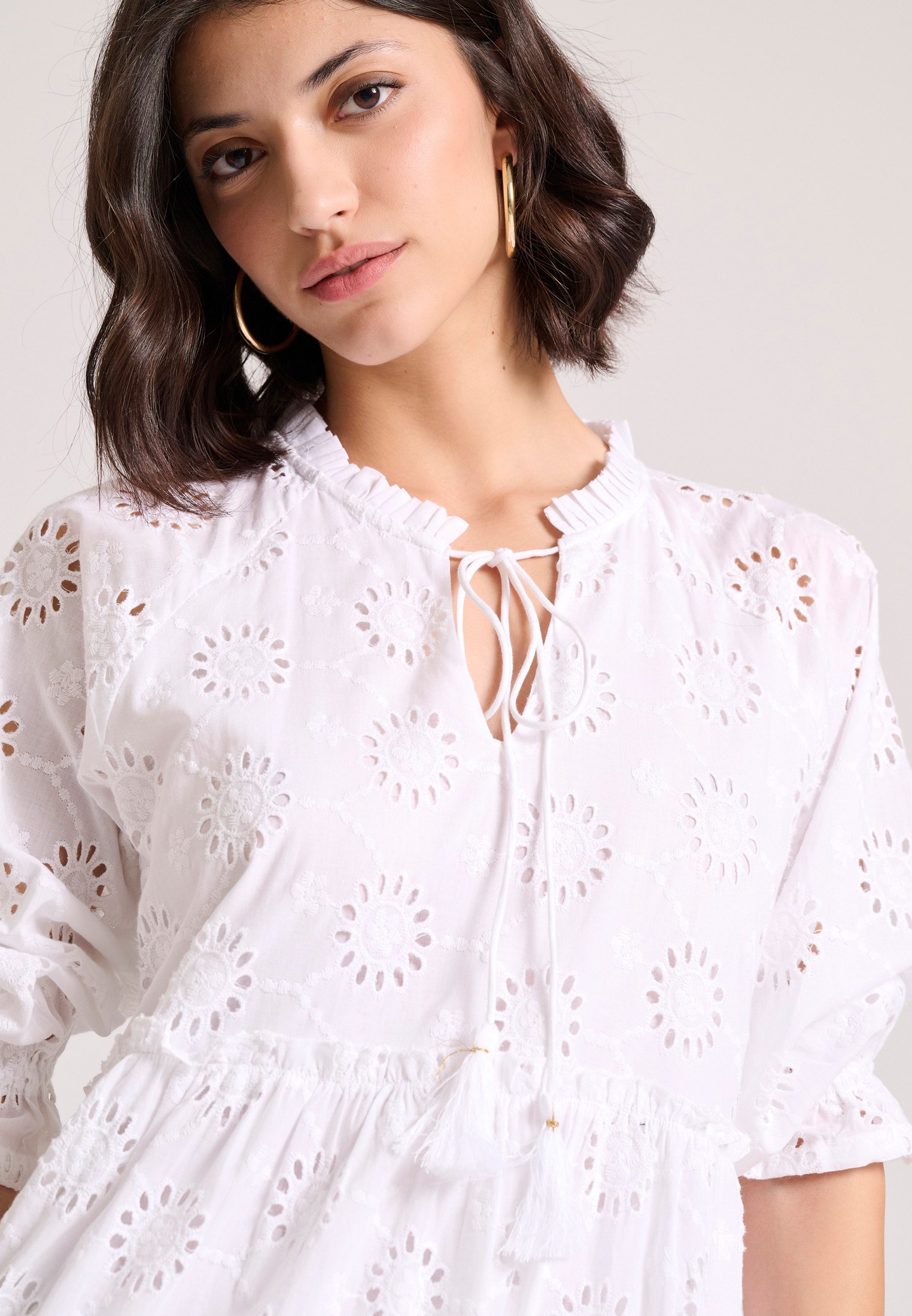 Women's Dresses Funky Buddha White