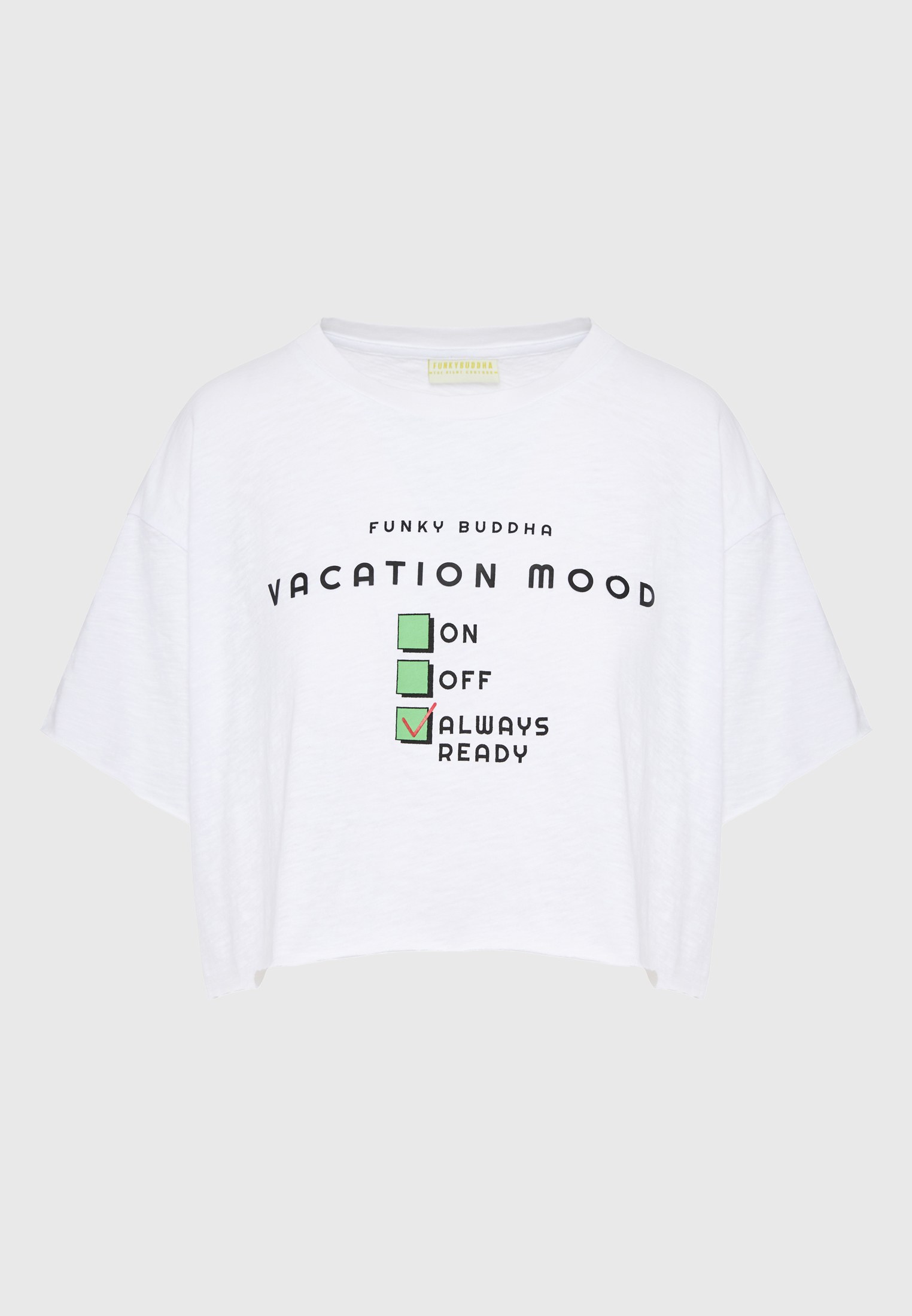 Women's Shirts Funky Buddha White