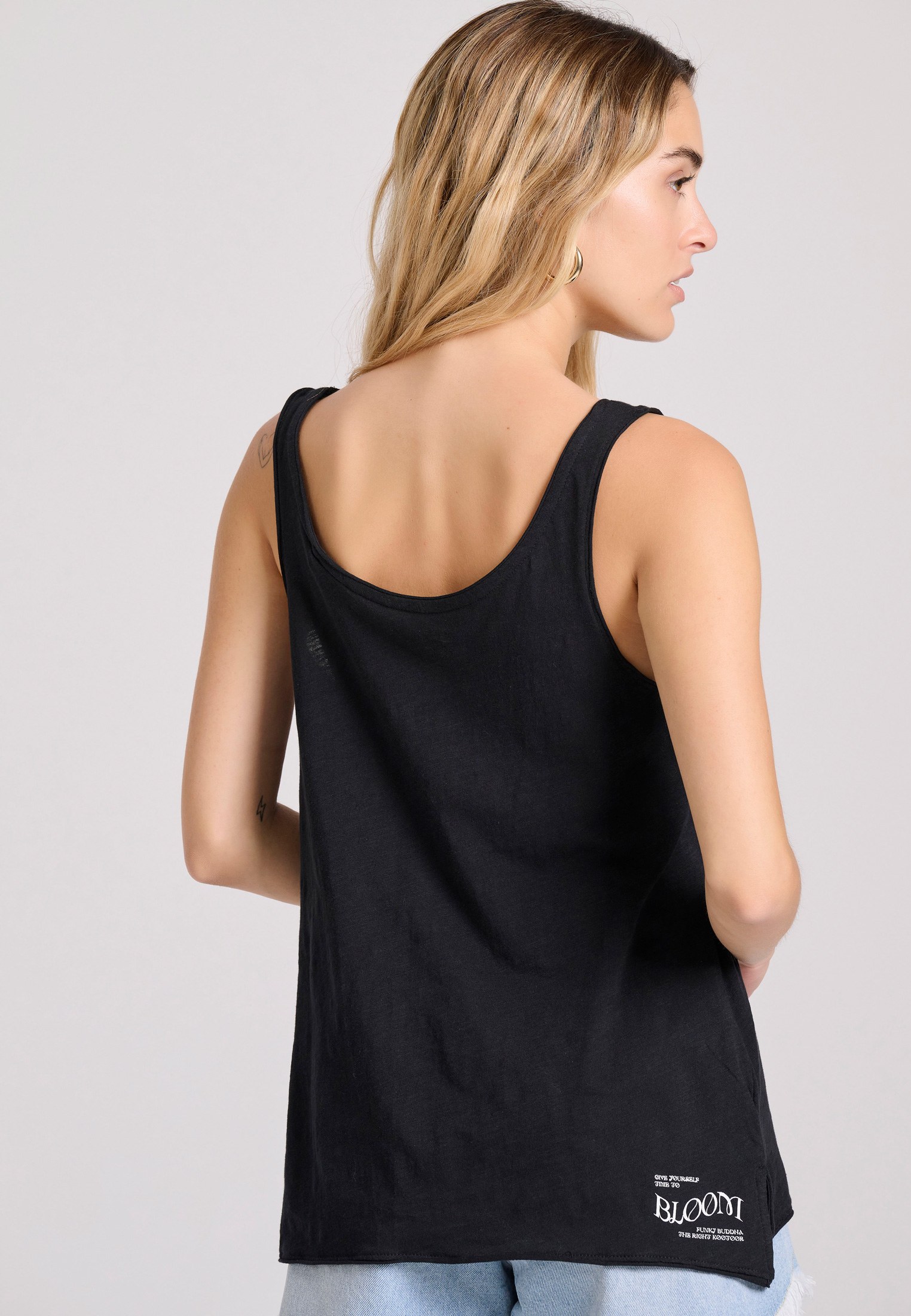 Women's Shirts Funky Buddha Black