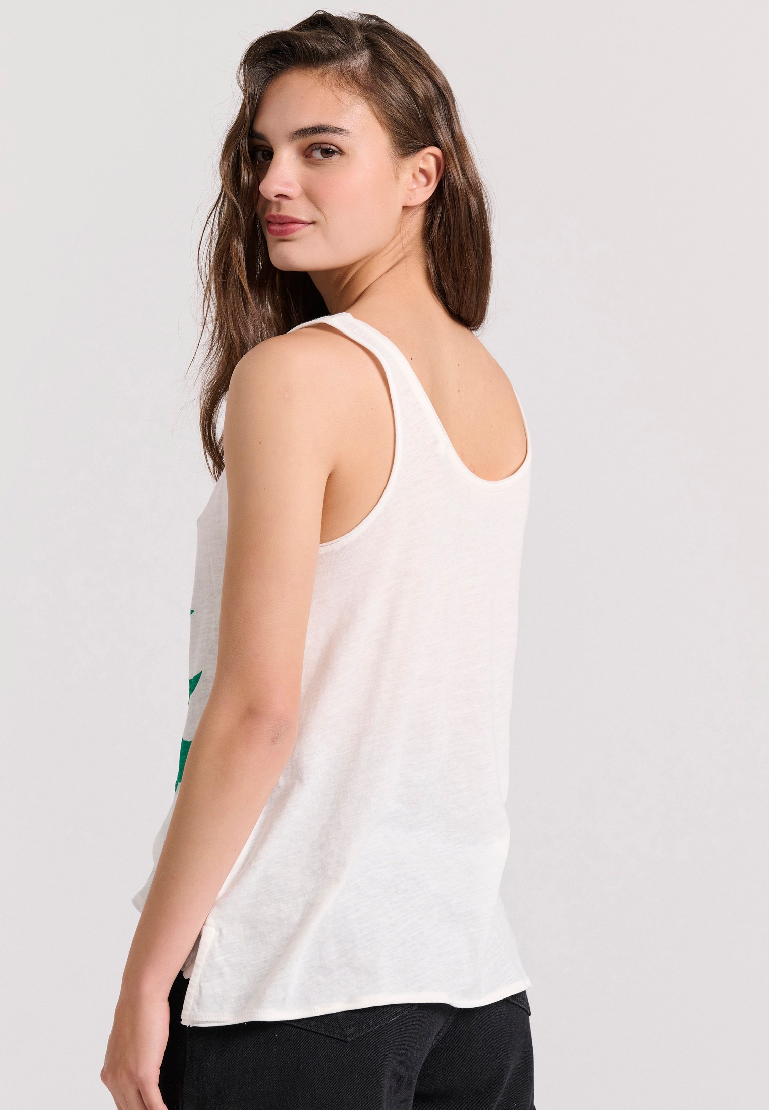 Women's Shirts Funky Buddha White