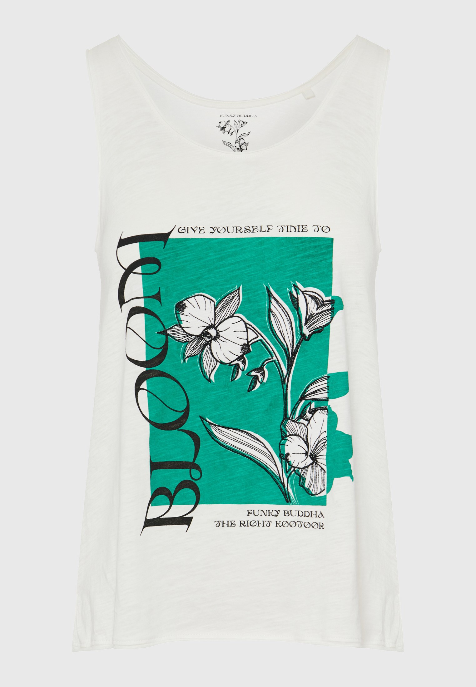 Women's Shirts Funky Buddha White