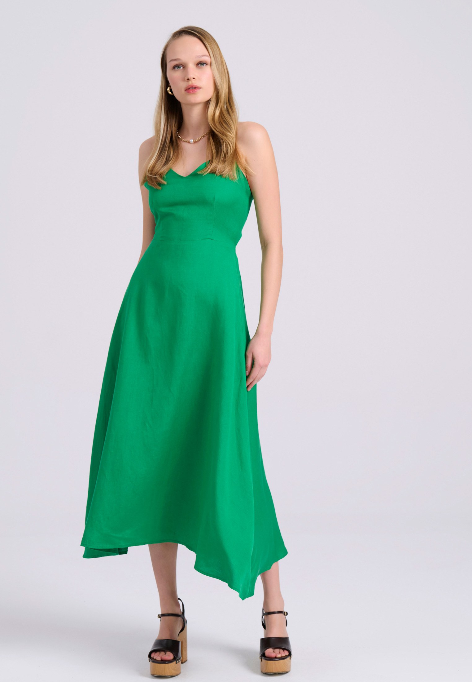 Women's Dresses Funky Buddha Green