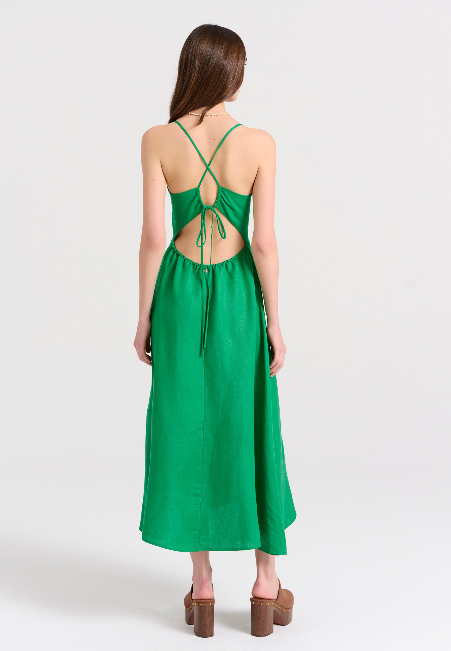 Women's Dresses Funky Buddha Green