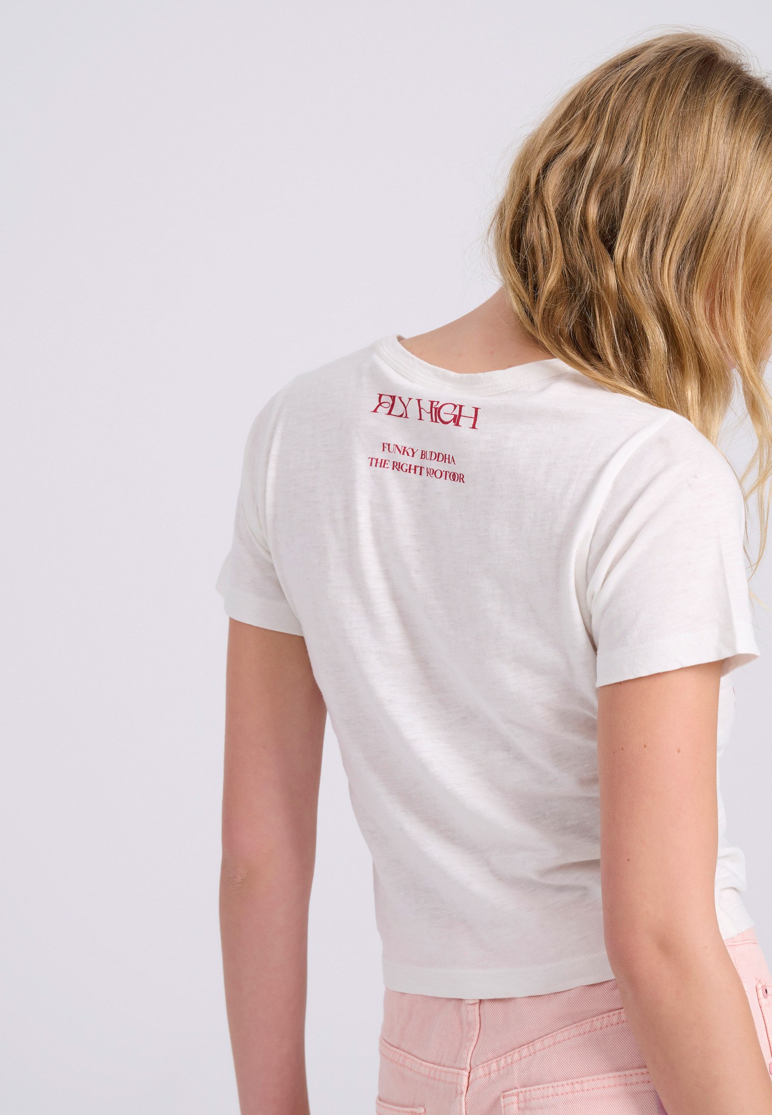 Women's Shirts Funky Buddha White