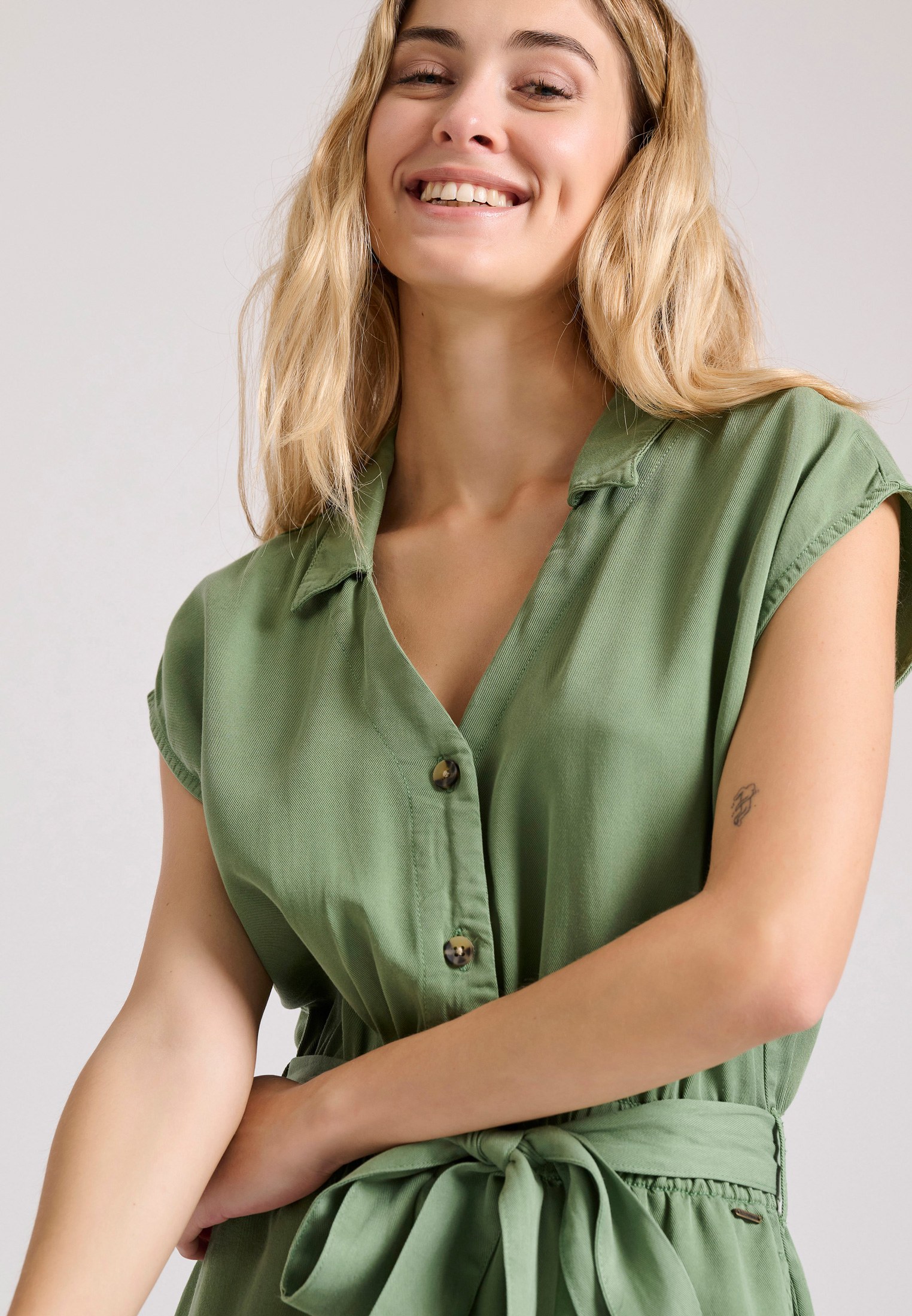 Women's Dresses Funky Buddha Green