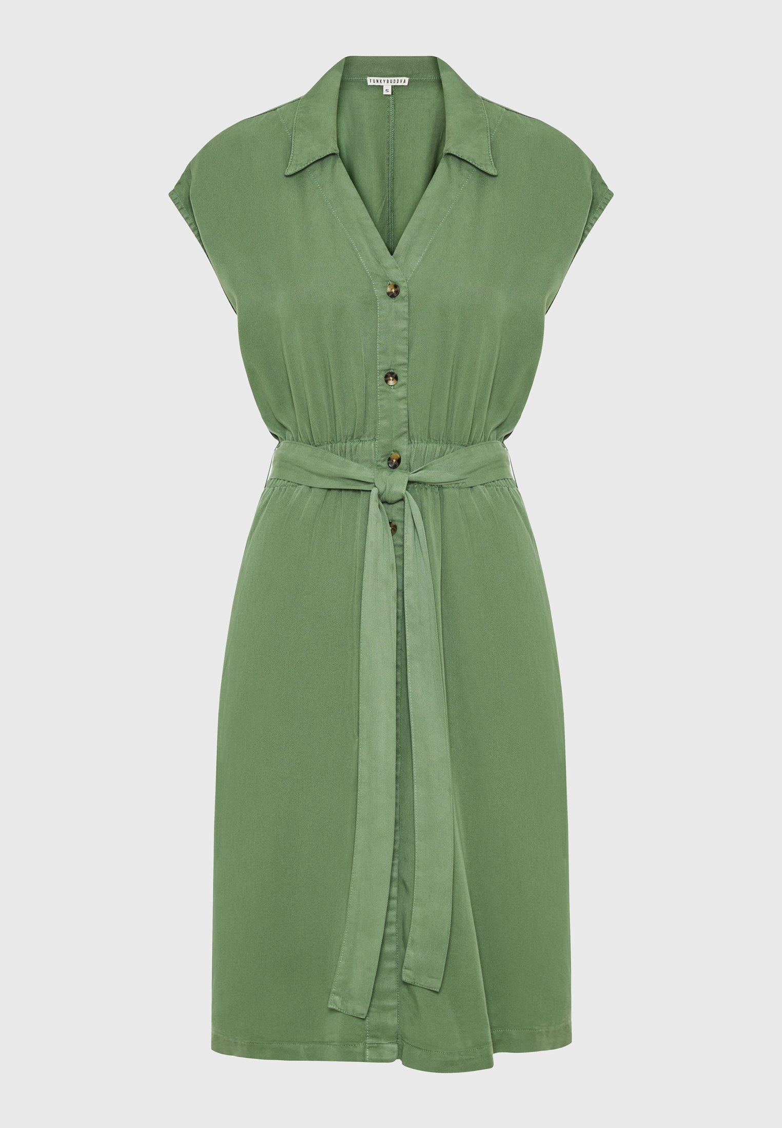 Women's Dresses Funky Buddha Green