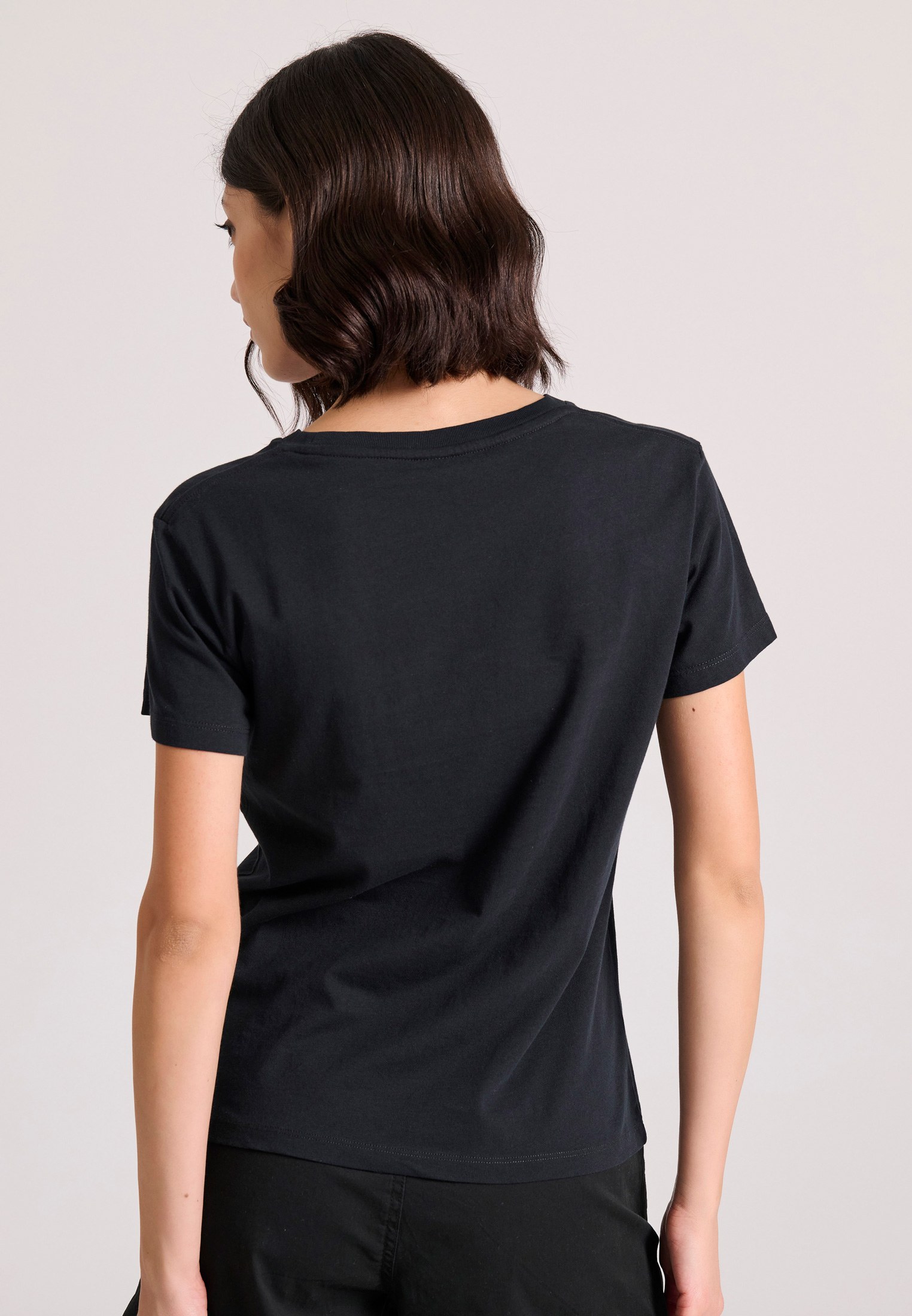 Women's T-Shirts Funky Buddha Black