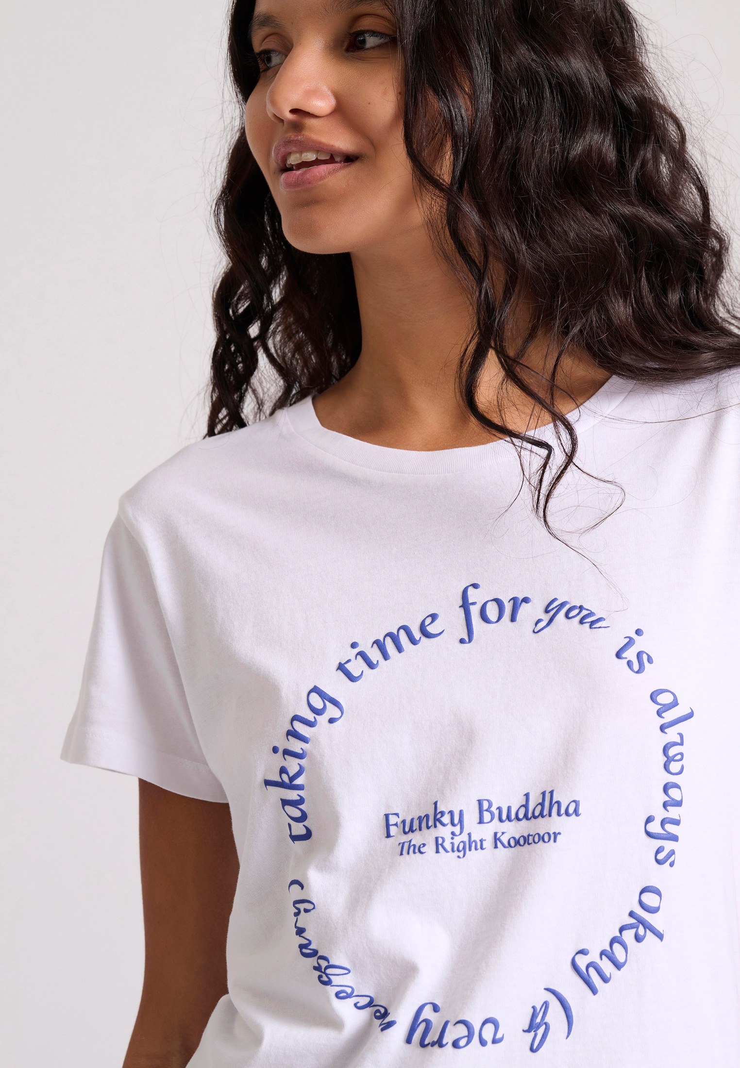 Women's Shirts Funky Buddha White