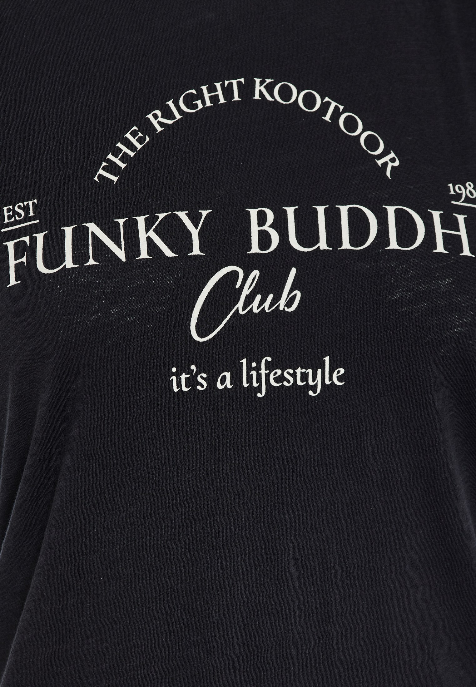 Women's T-Shirts Funky Buddha Black