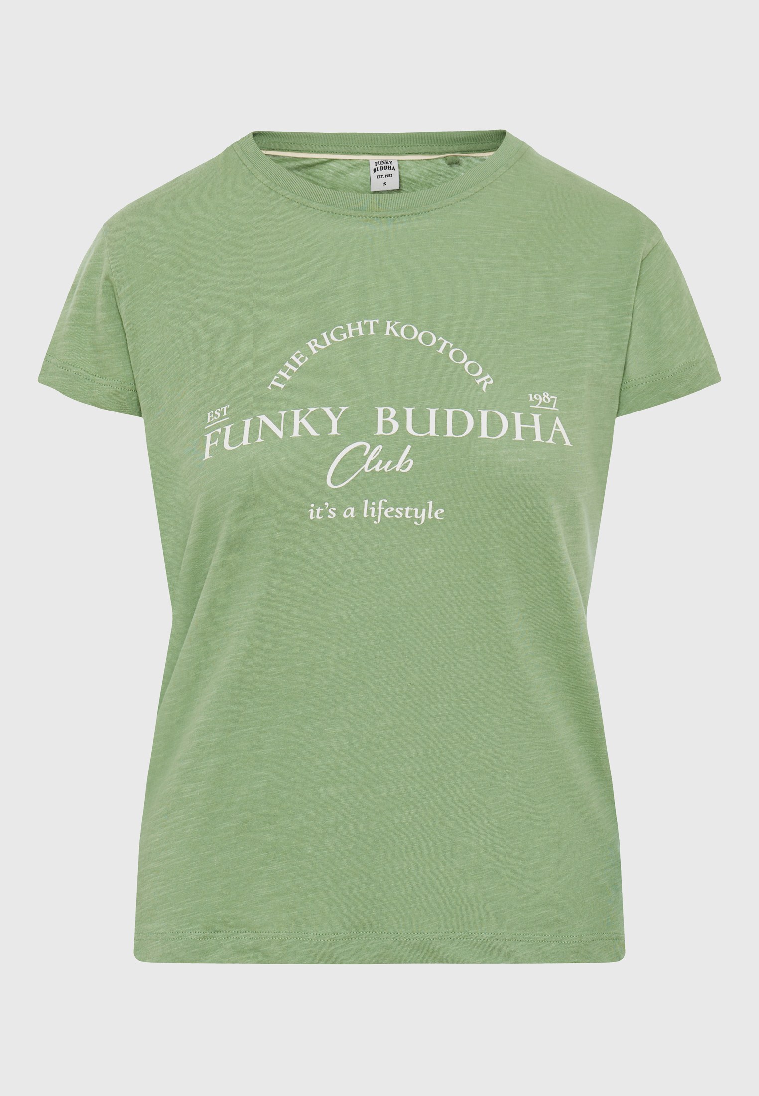 Women's Shirts Funky Buddha Green