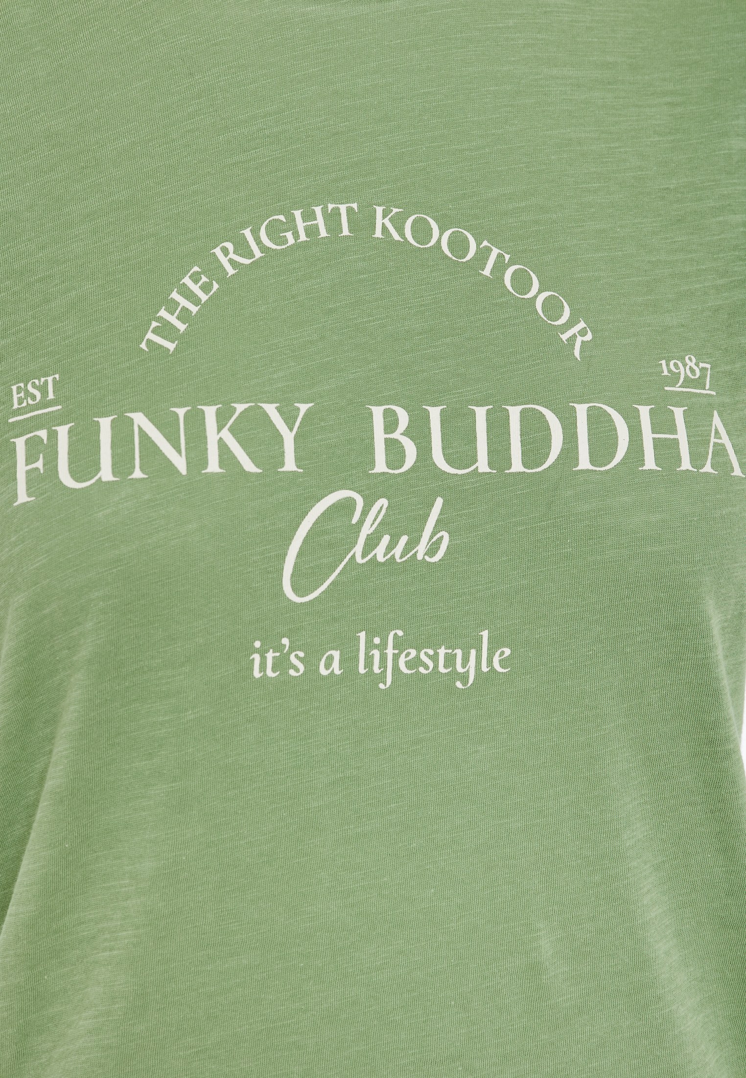 Women's Shirts Funky Buddha Green