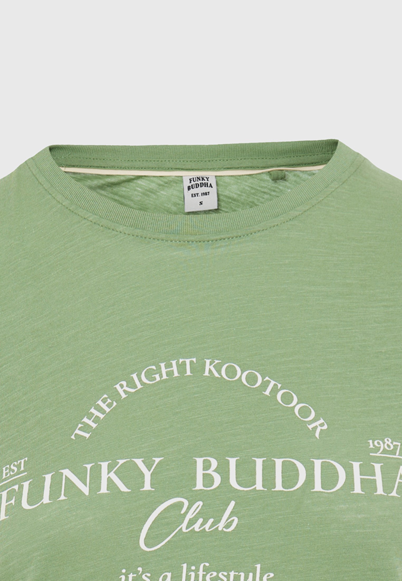 Women's Shirts Funky Buddha Green