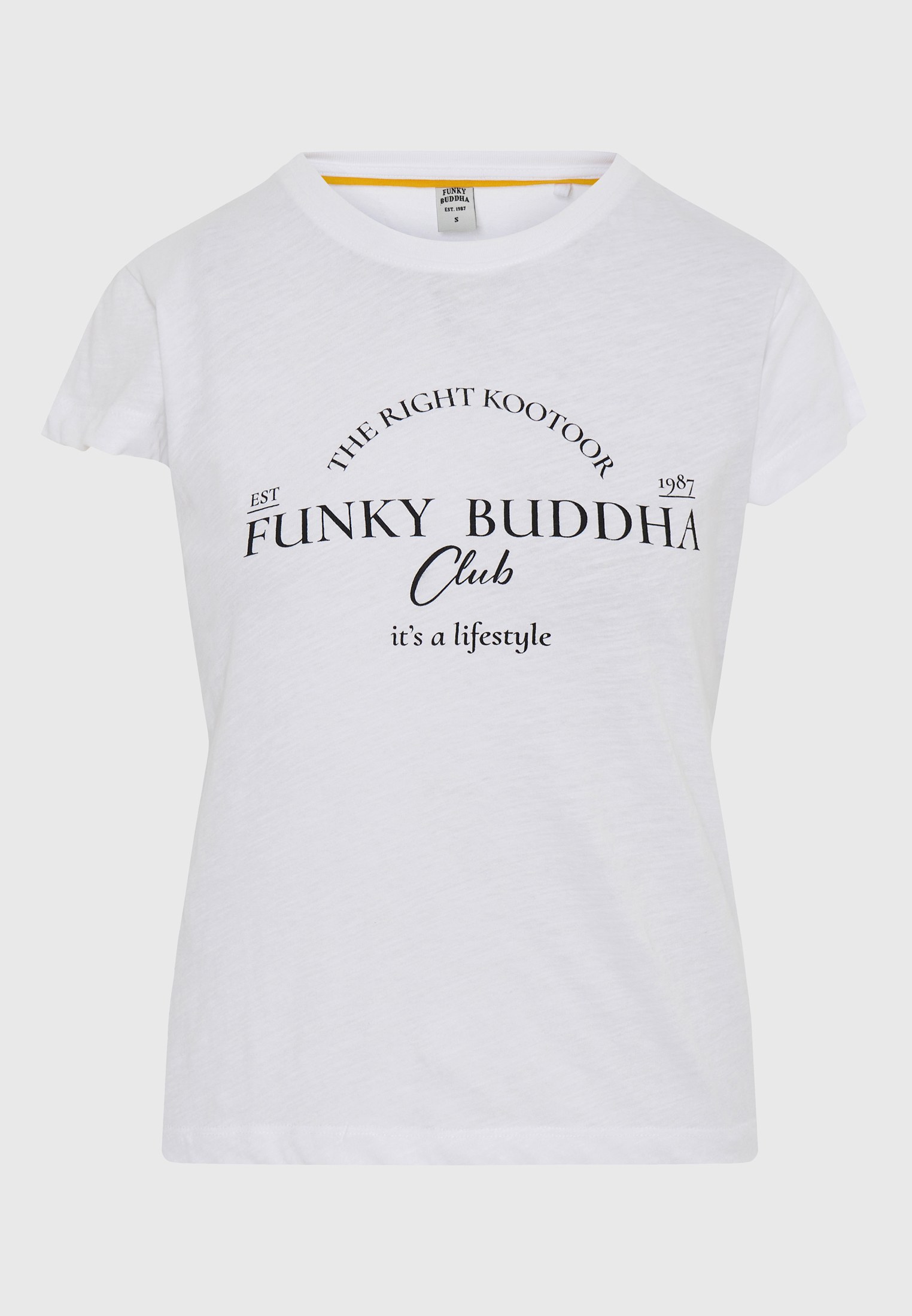 Women's Shirts Funky Buddha White