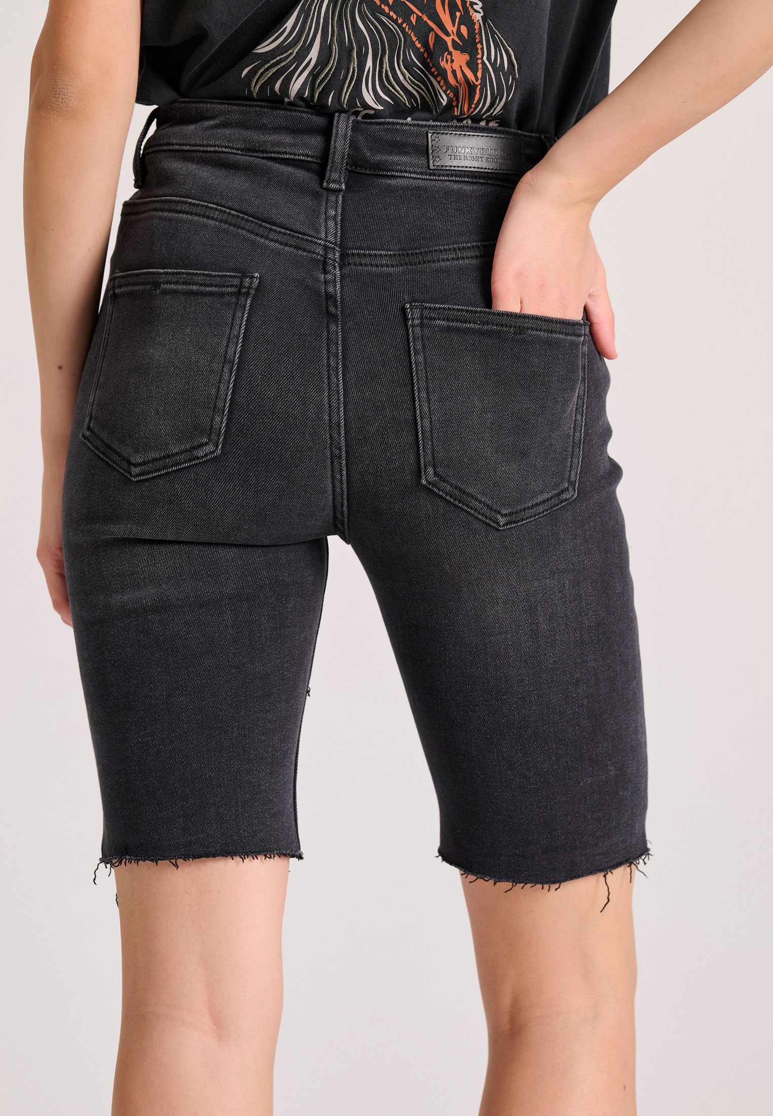 Women's Jeans Funky Buddha Black