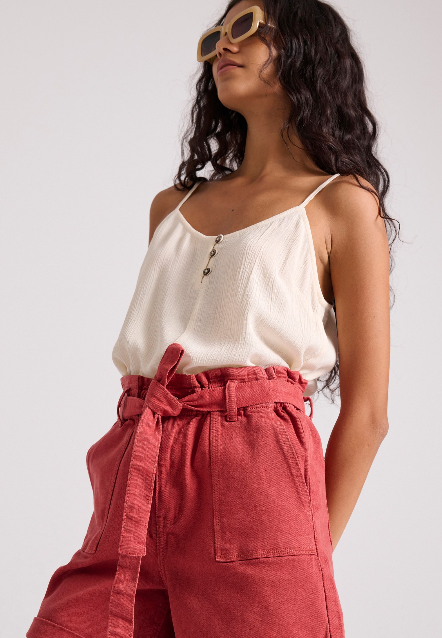 Women's Jeans Funky Buddha Red