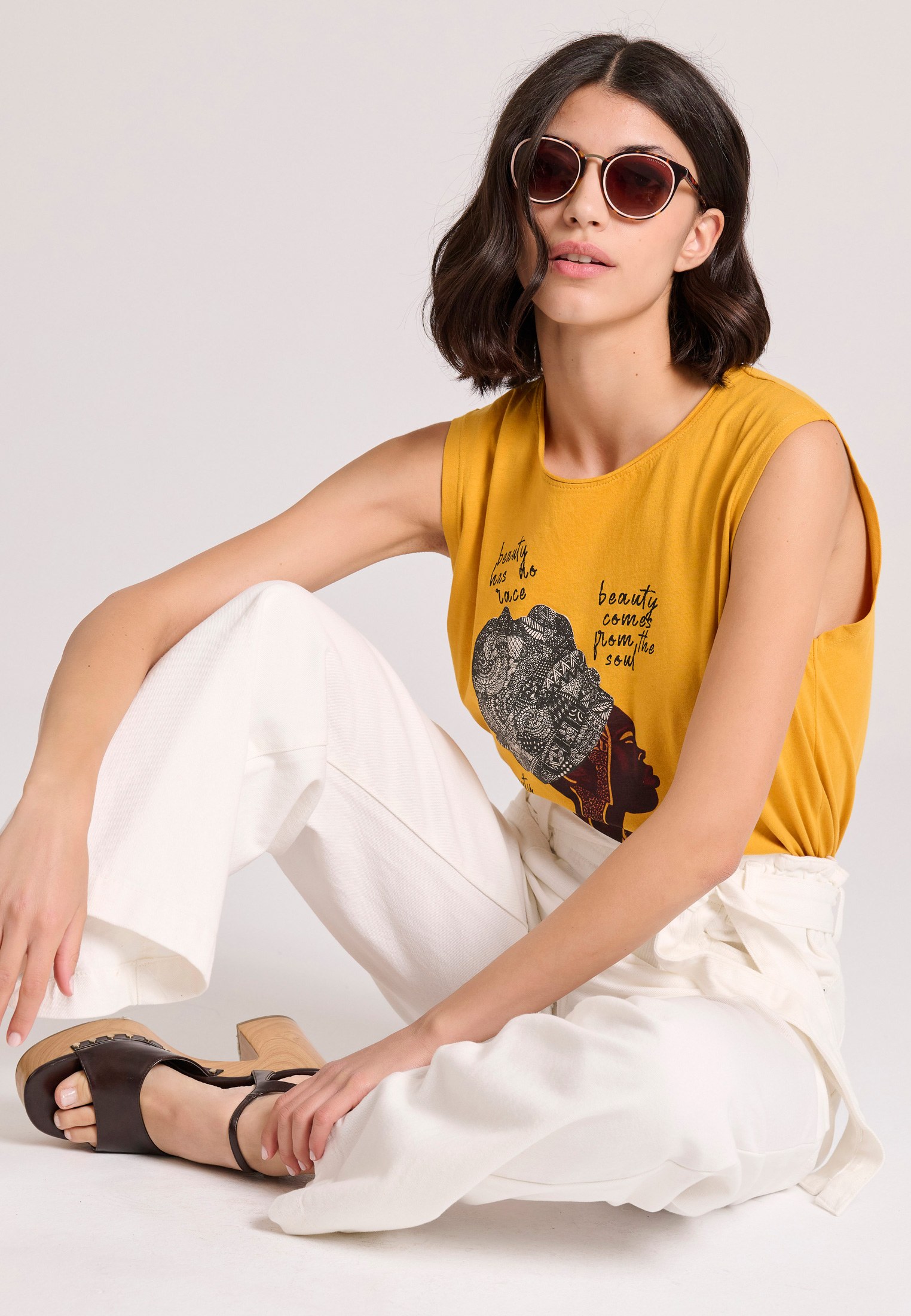 Women's Jeans Funky Buddha White