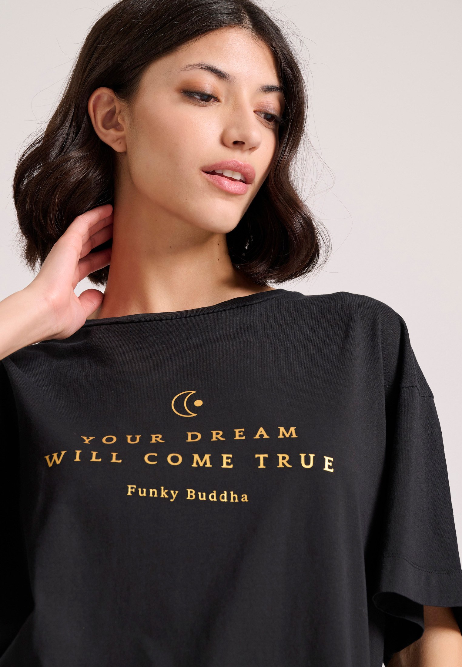 Women's Shirts Funky Buddha Black