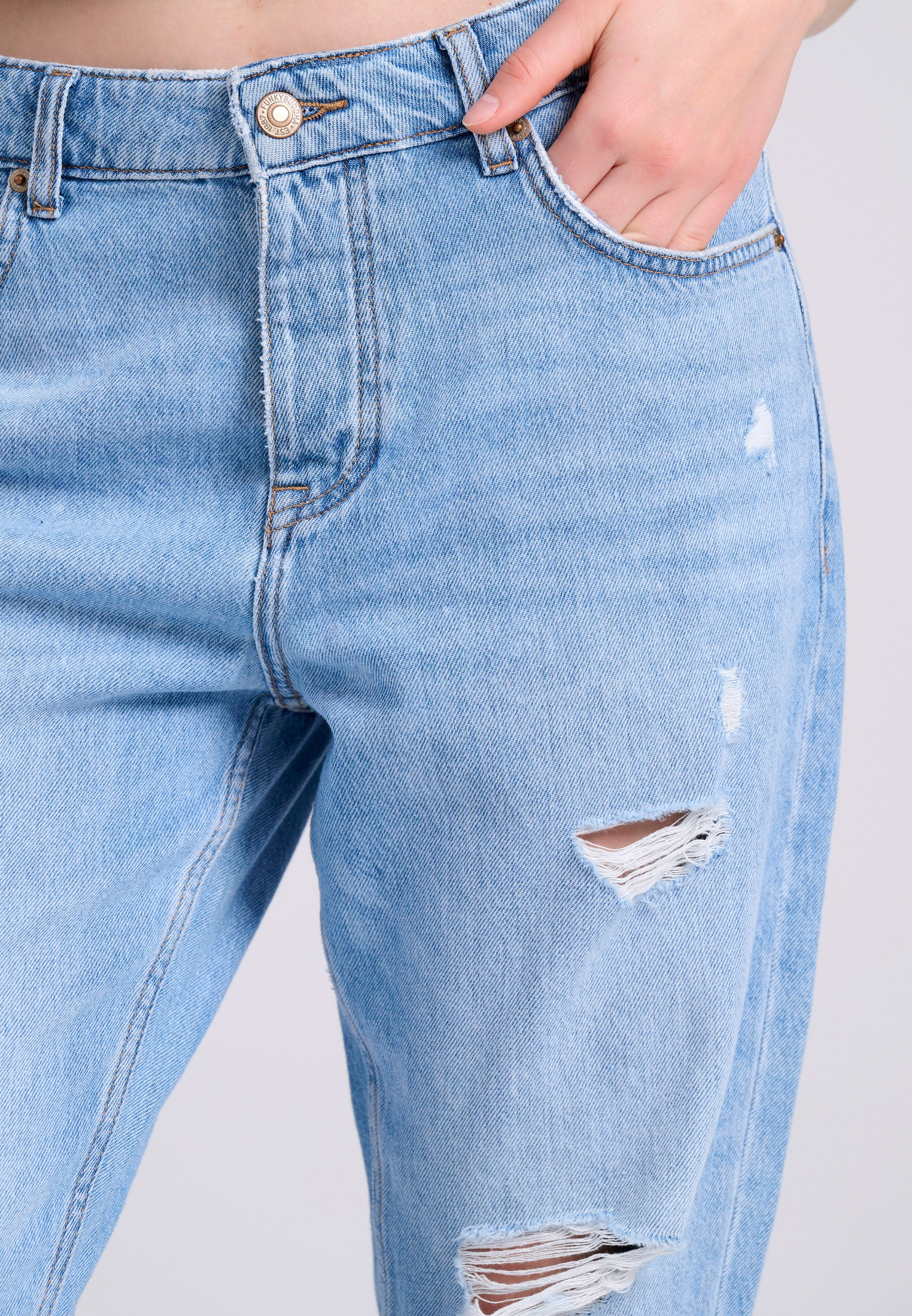 Women's Jeans Funky Buddha Blue