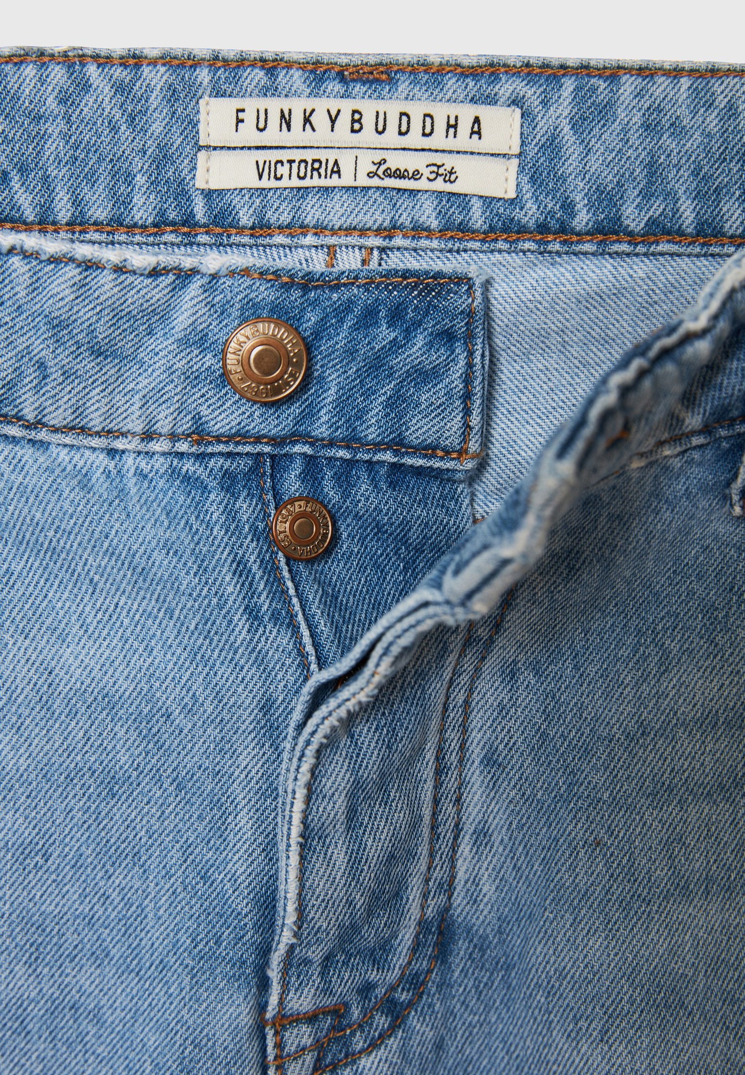 Women's Jeans Funky Buddha Blue