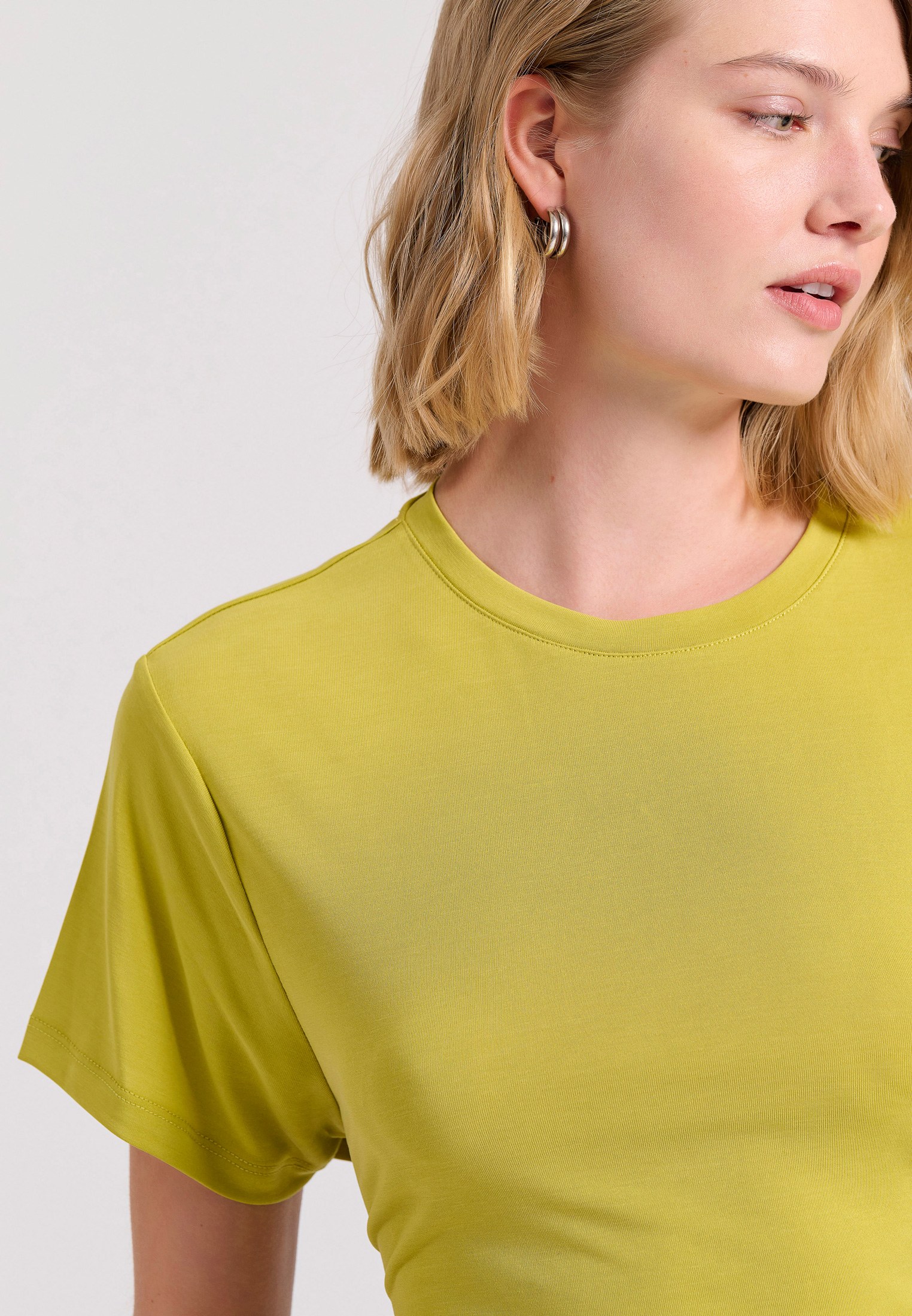 Women's T-Shirts Funky Buddha Yellow