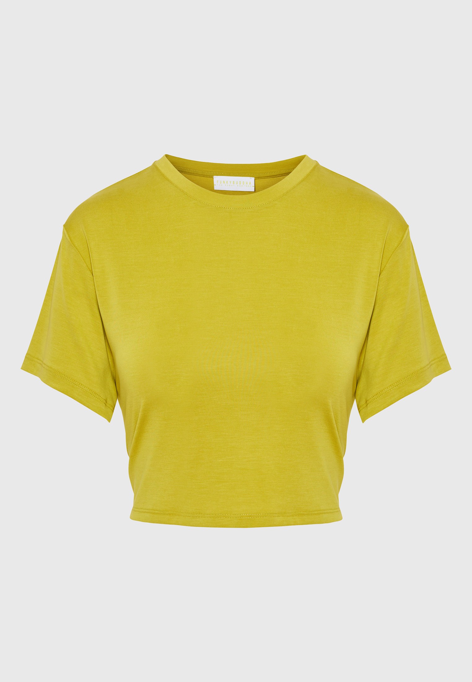 Women's T-Shirts Funky Buddha Yellow