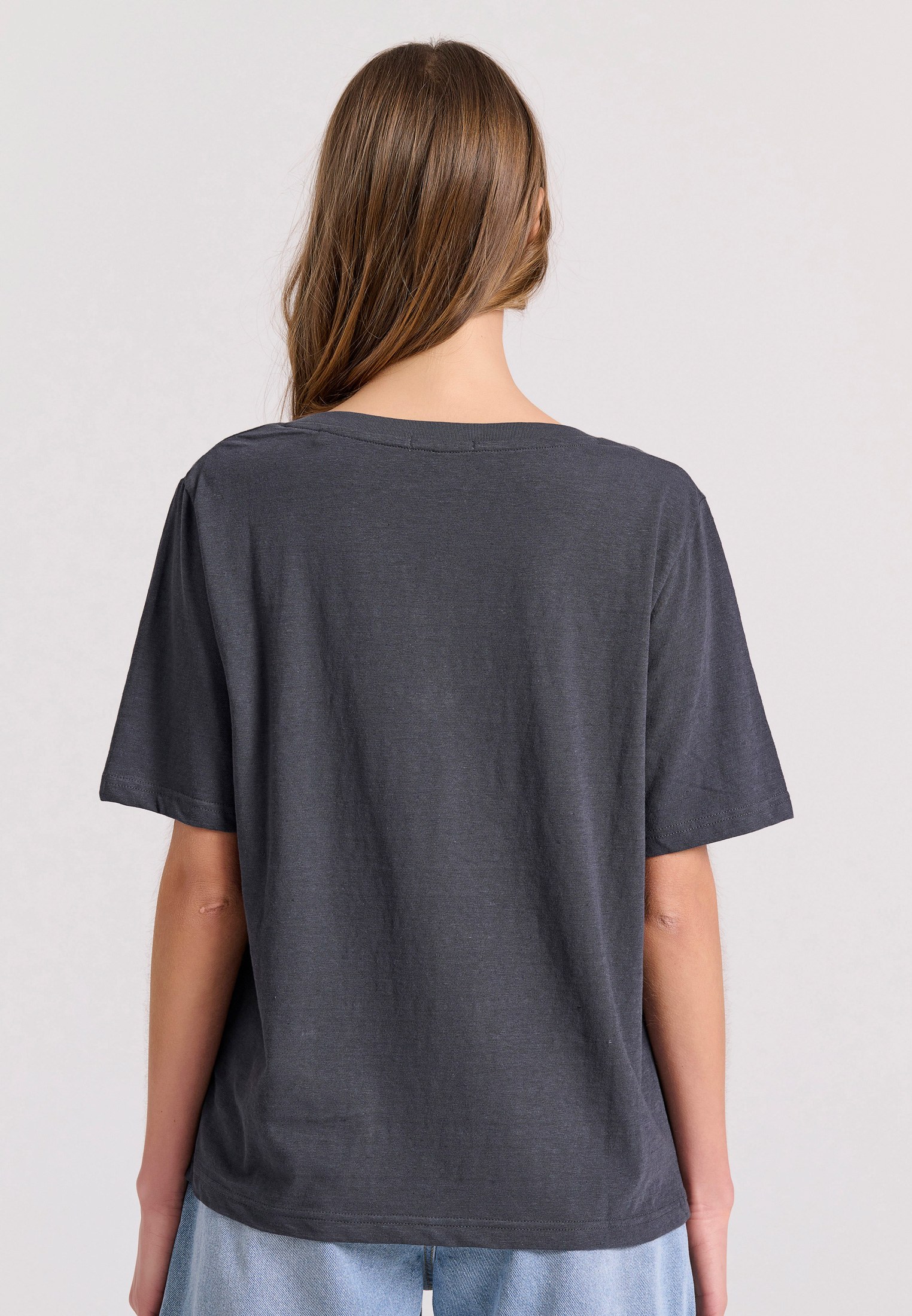 Women's T-Shirts Funky Buddha Gray