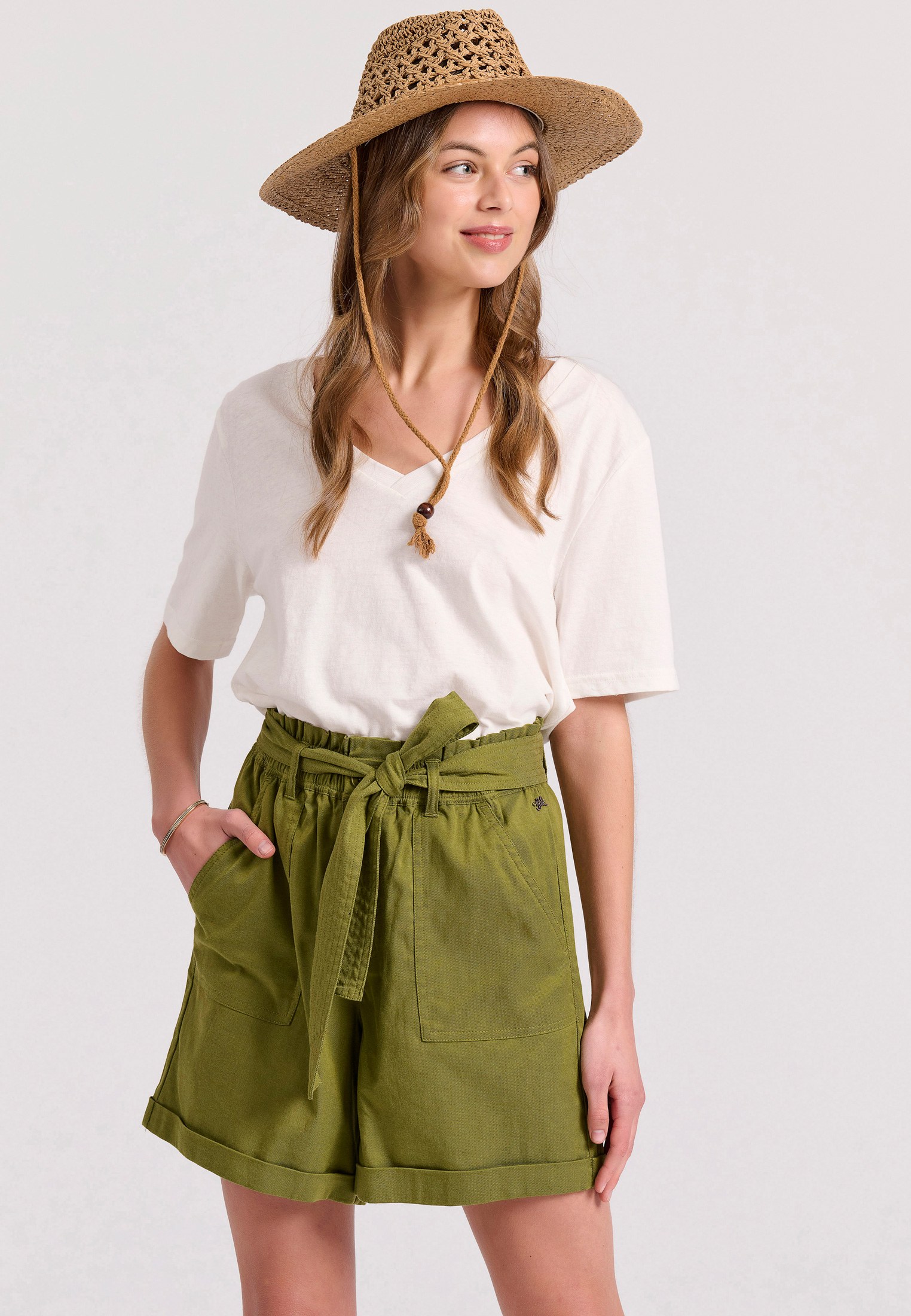 Women's T-Shirts Funky Buddha White