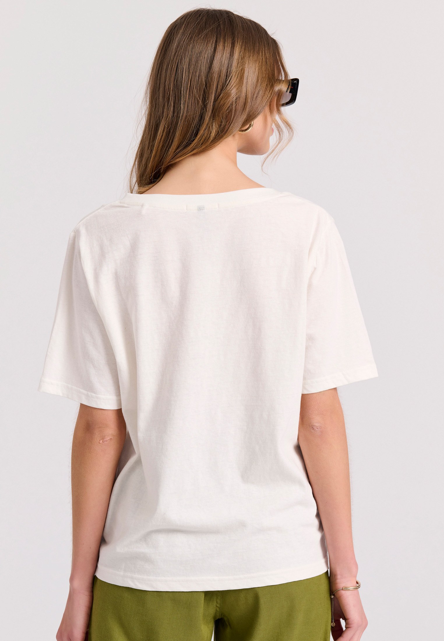 Women's T-Shirts Funky Buddha White