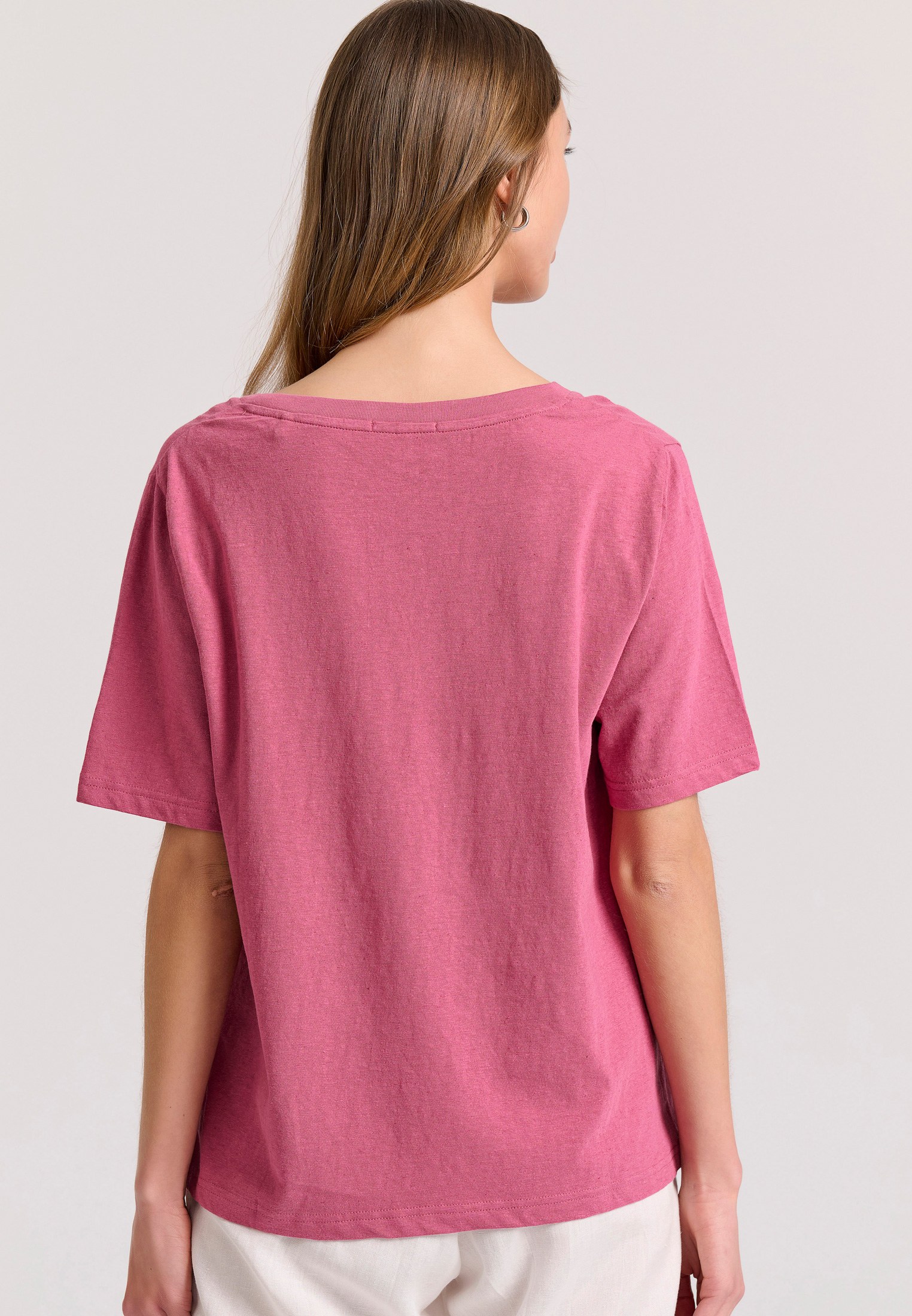 Women's T-Shirts Funky Buddha Pink