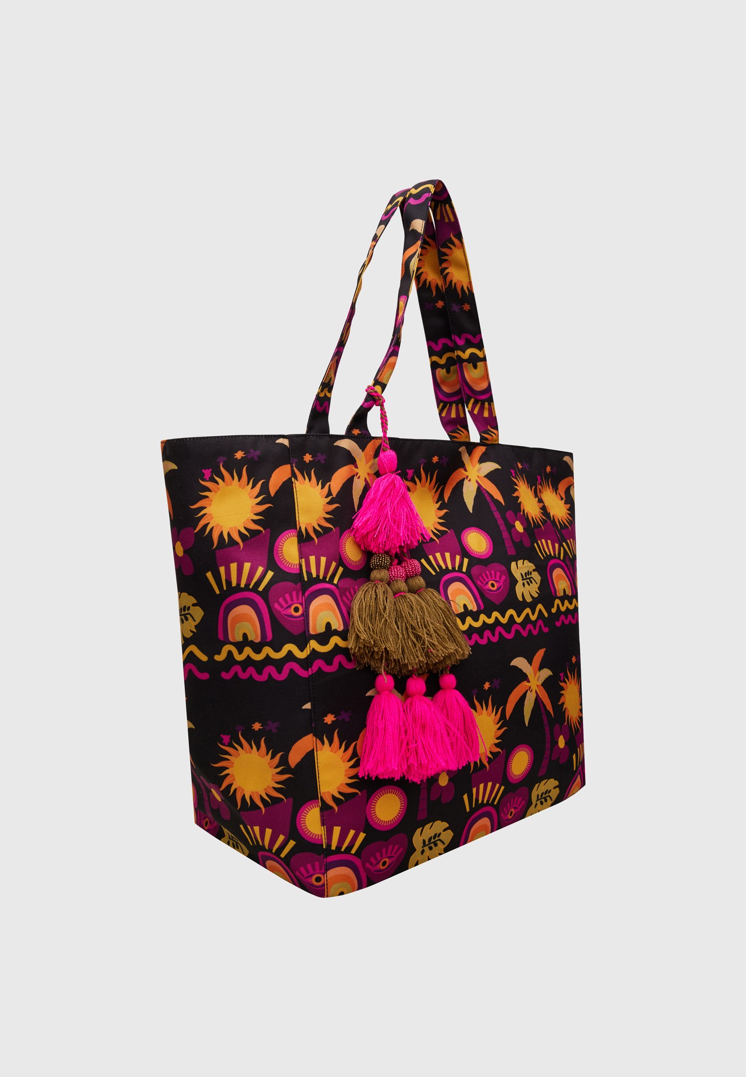 Women's Handbags Funky Buddha Black