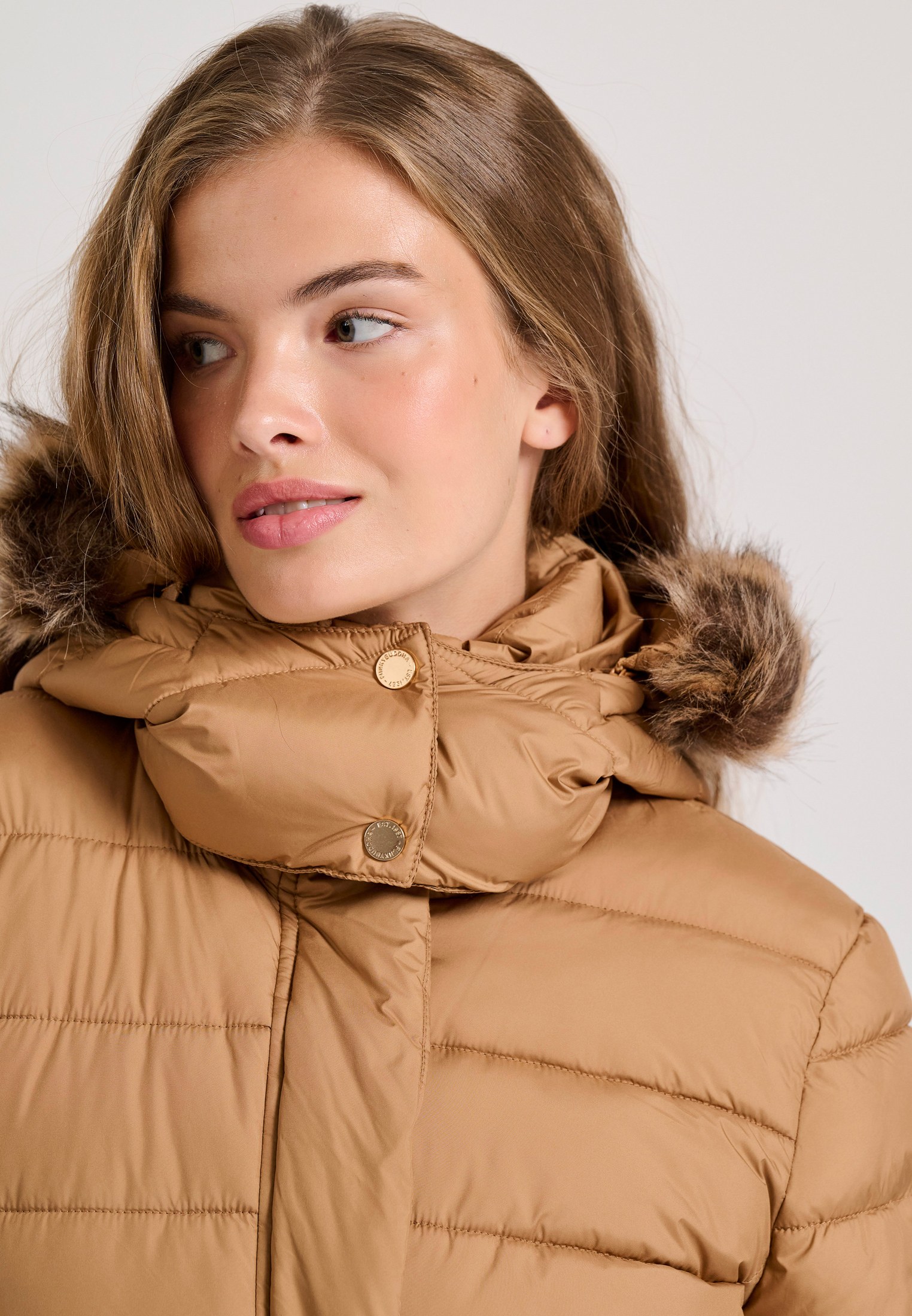 Women's Jackets Funky Buddha Brown