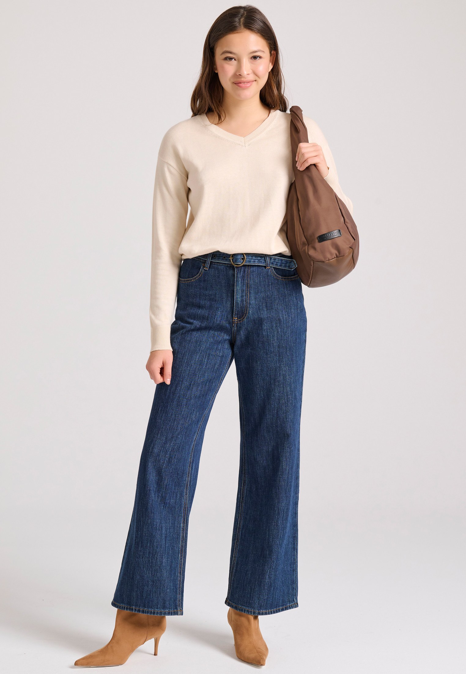 Women's Knitwear Funky Buddha White