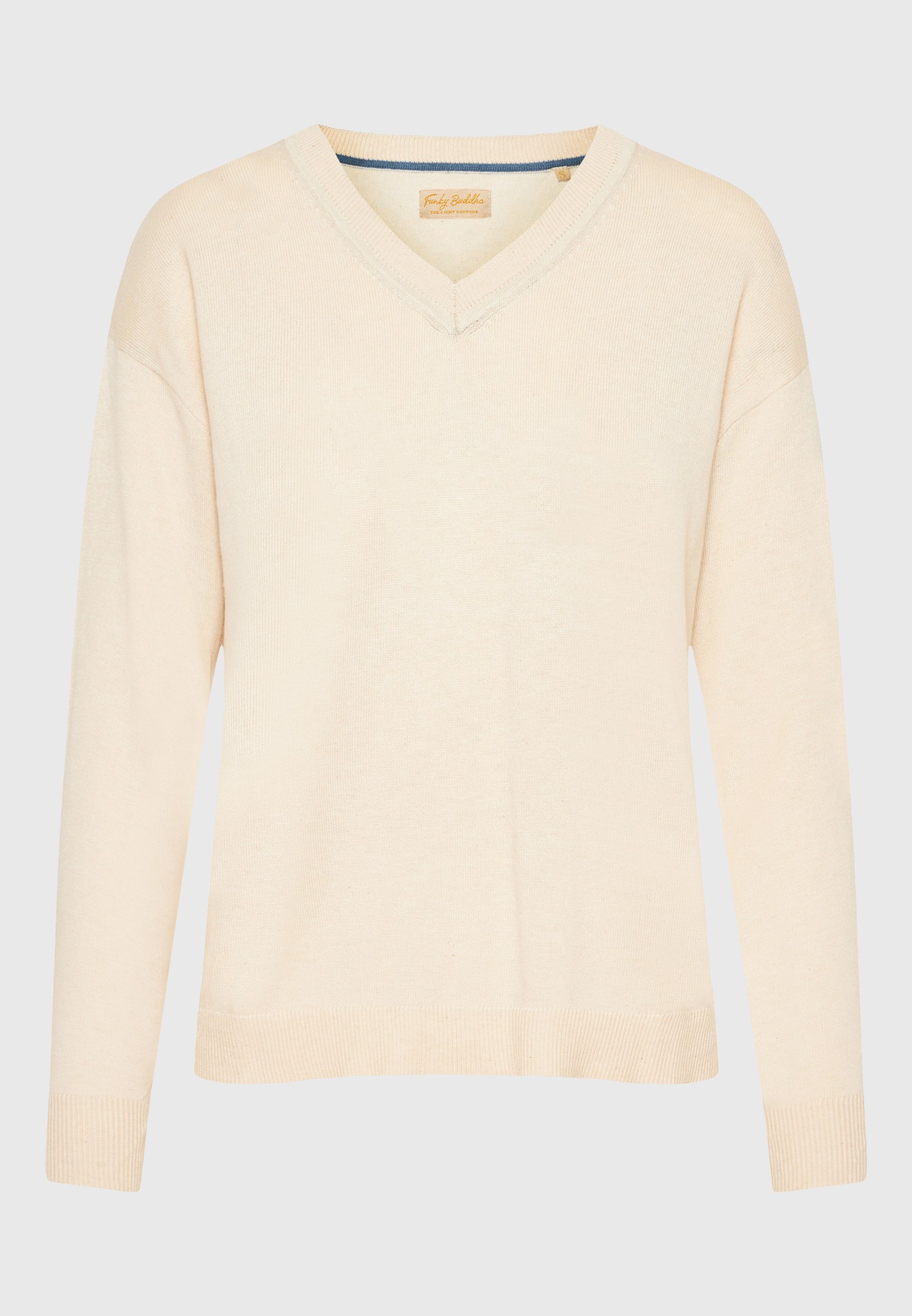 Women's Knitwear Funky Buddha White